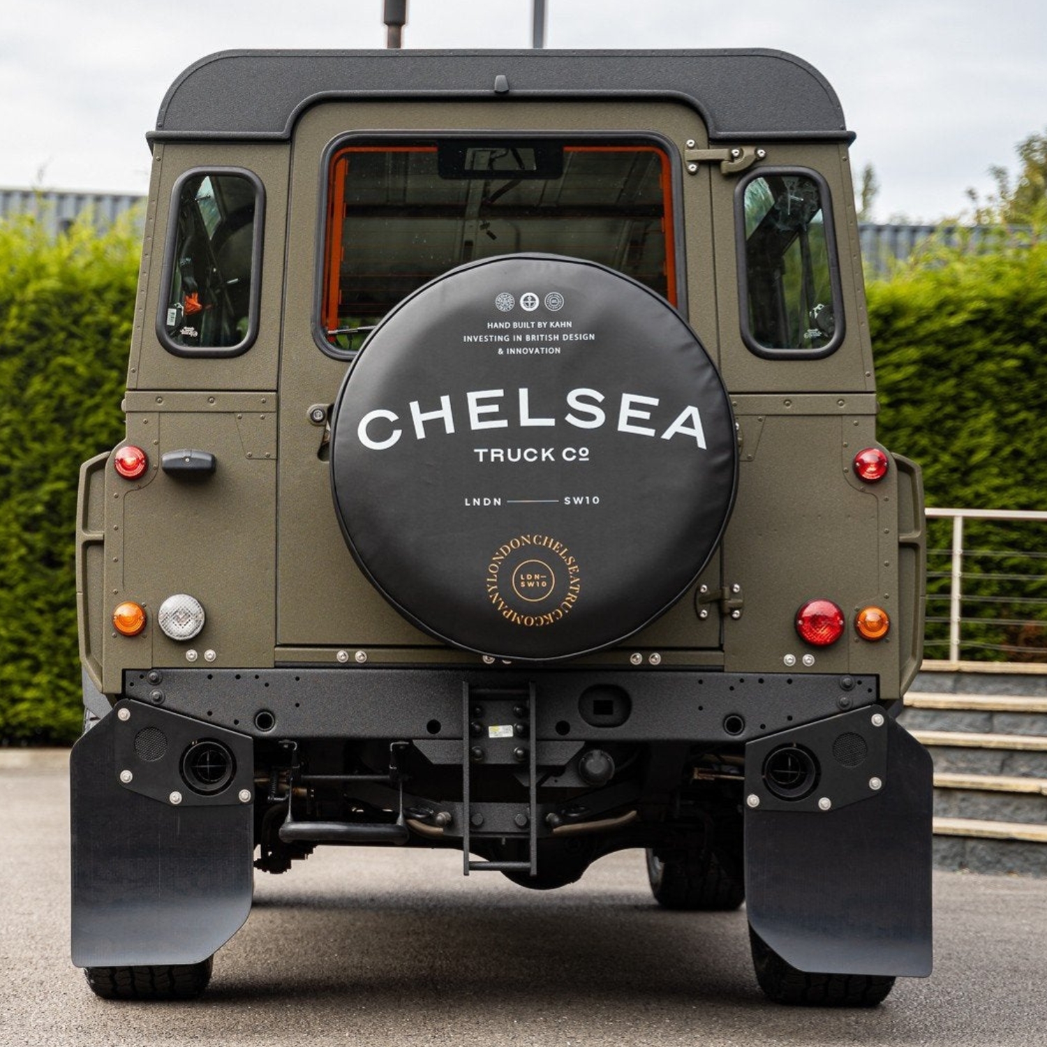 Chelsea Truck Co. Spare Tyre Wheel Cover for Land Rover Defender