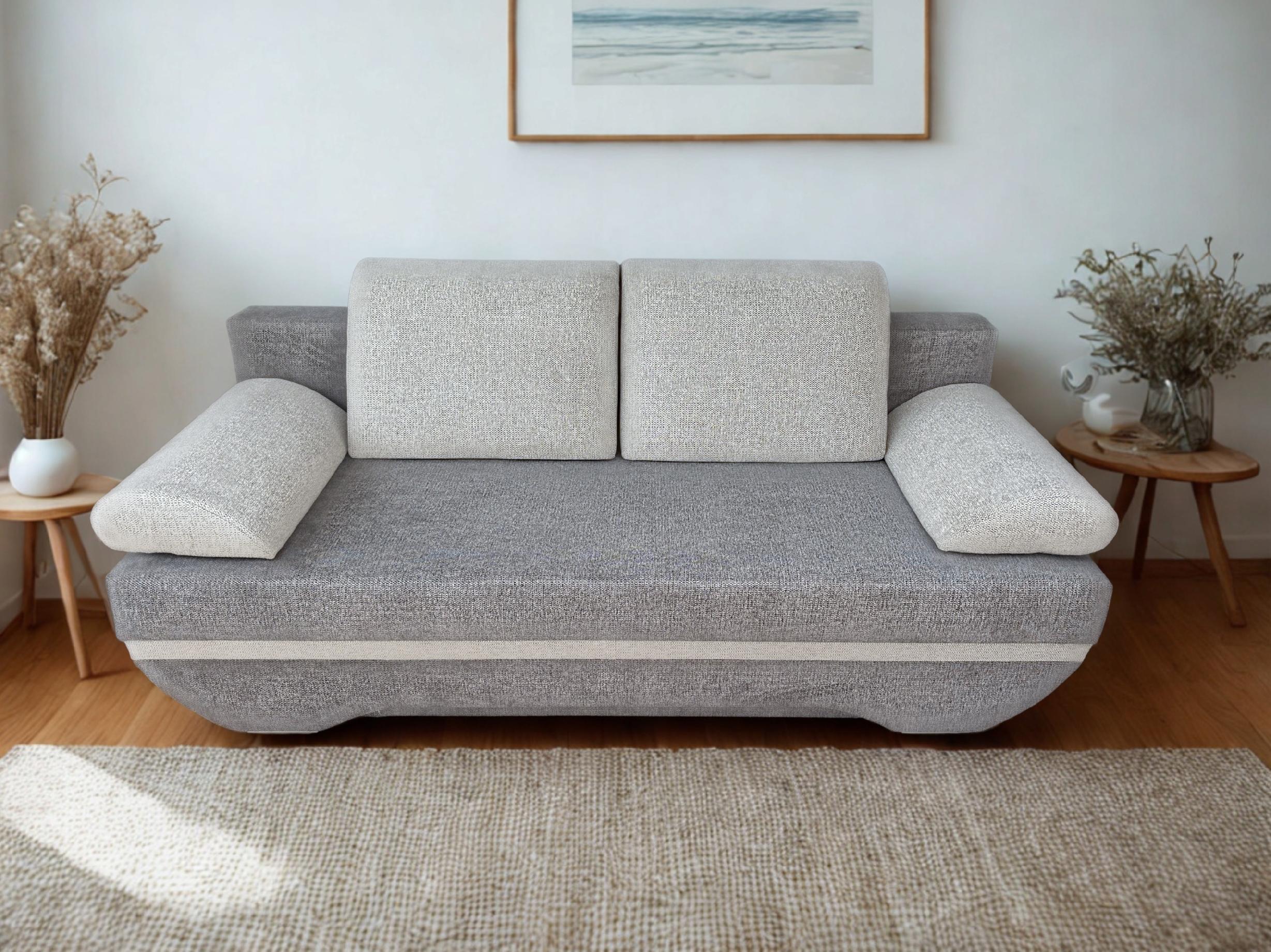 SOFA KANAPA ROZKŁADANA DL BONELL POJEMNIK FUNKCJA SPANIA