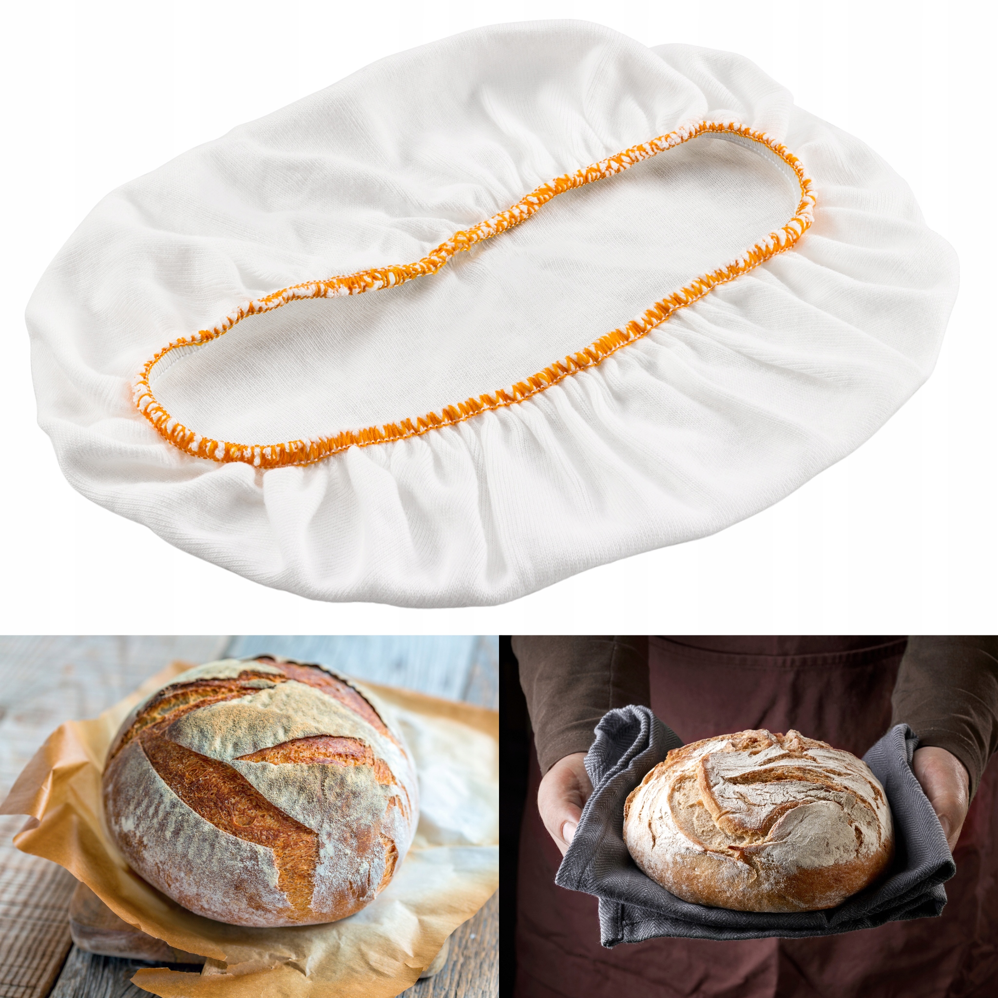 Pokrowiec bawełniany Ringo Plast na koszyku