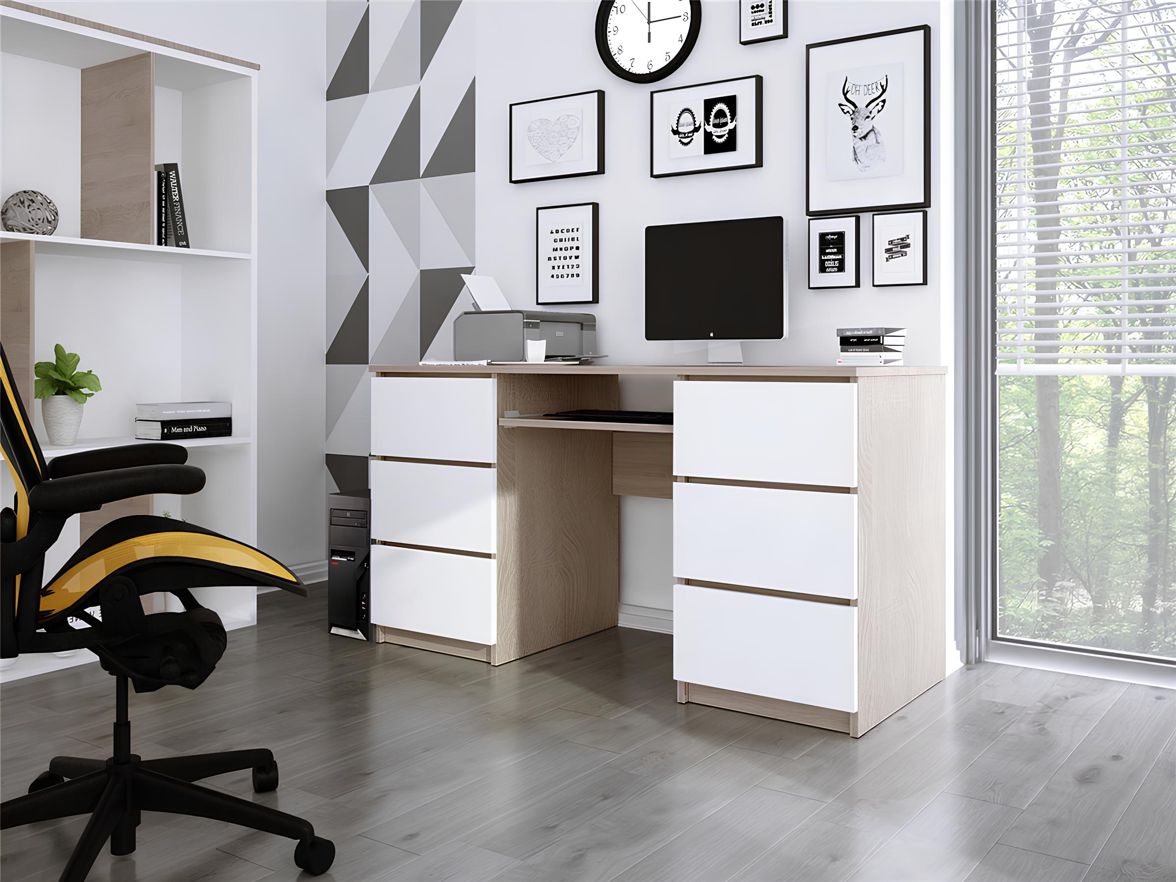 Biurko Zoe 135 cm – widok ogólny