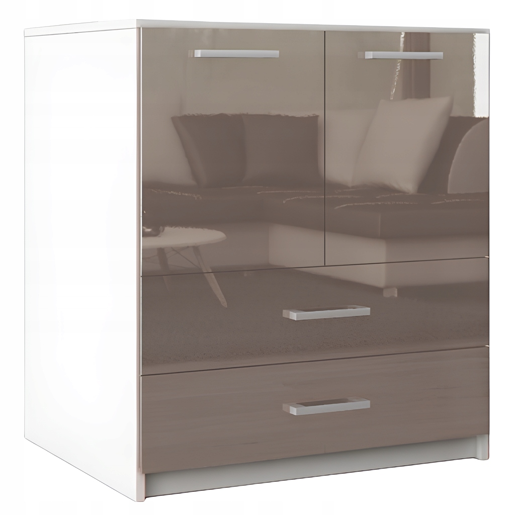 Komoda Amari Cappuccino Połysk