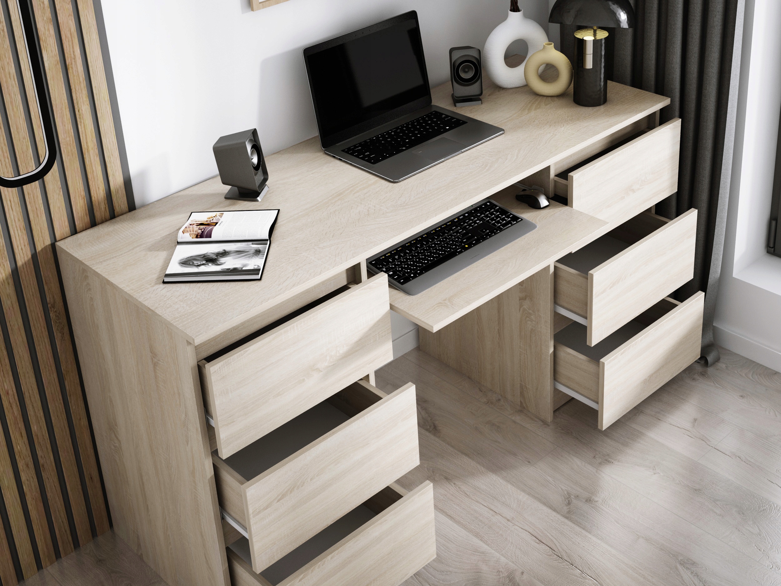 Biurko Zoe Sonoma – widok 4