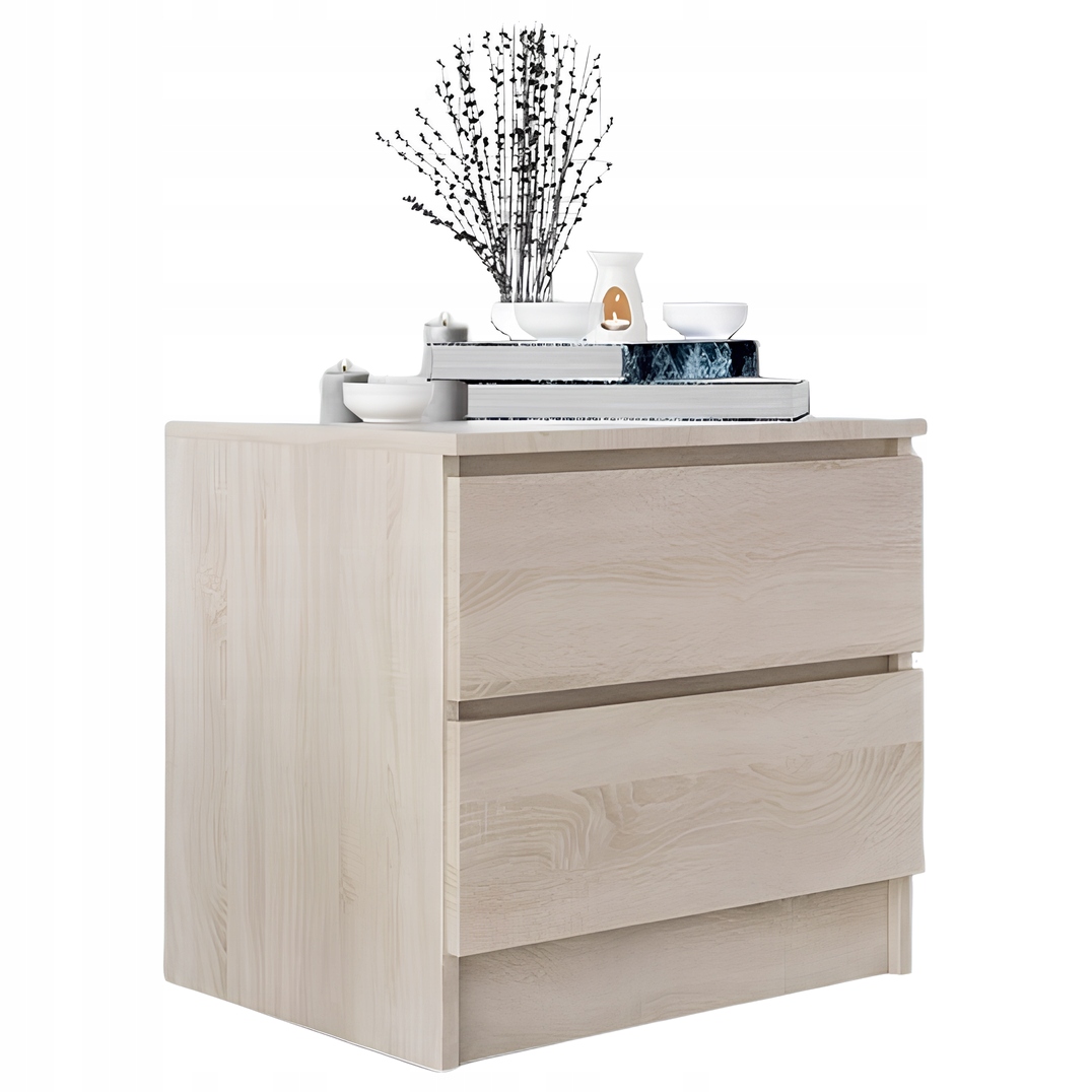 Stolik Nocny Szafka Nocna MDF 45 x 48x 40 CM Zoe Dąb Sonoma