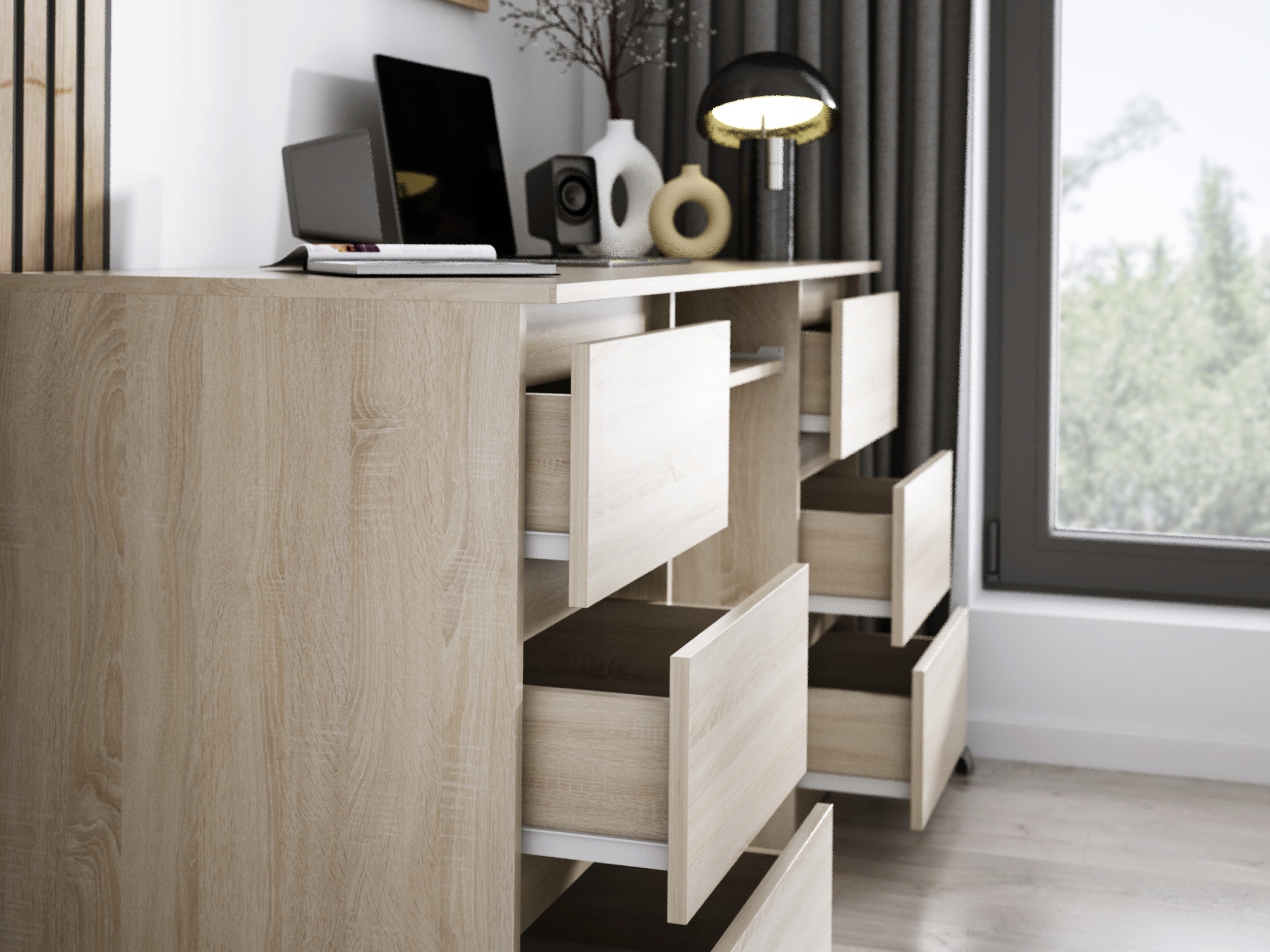 Biurko Zoe Sonoma – widok 6