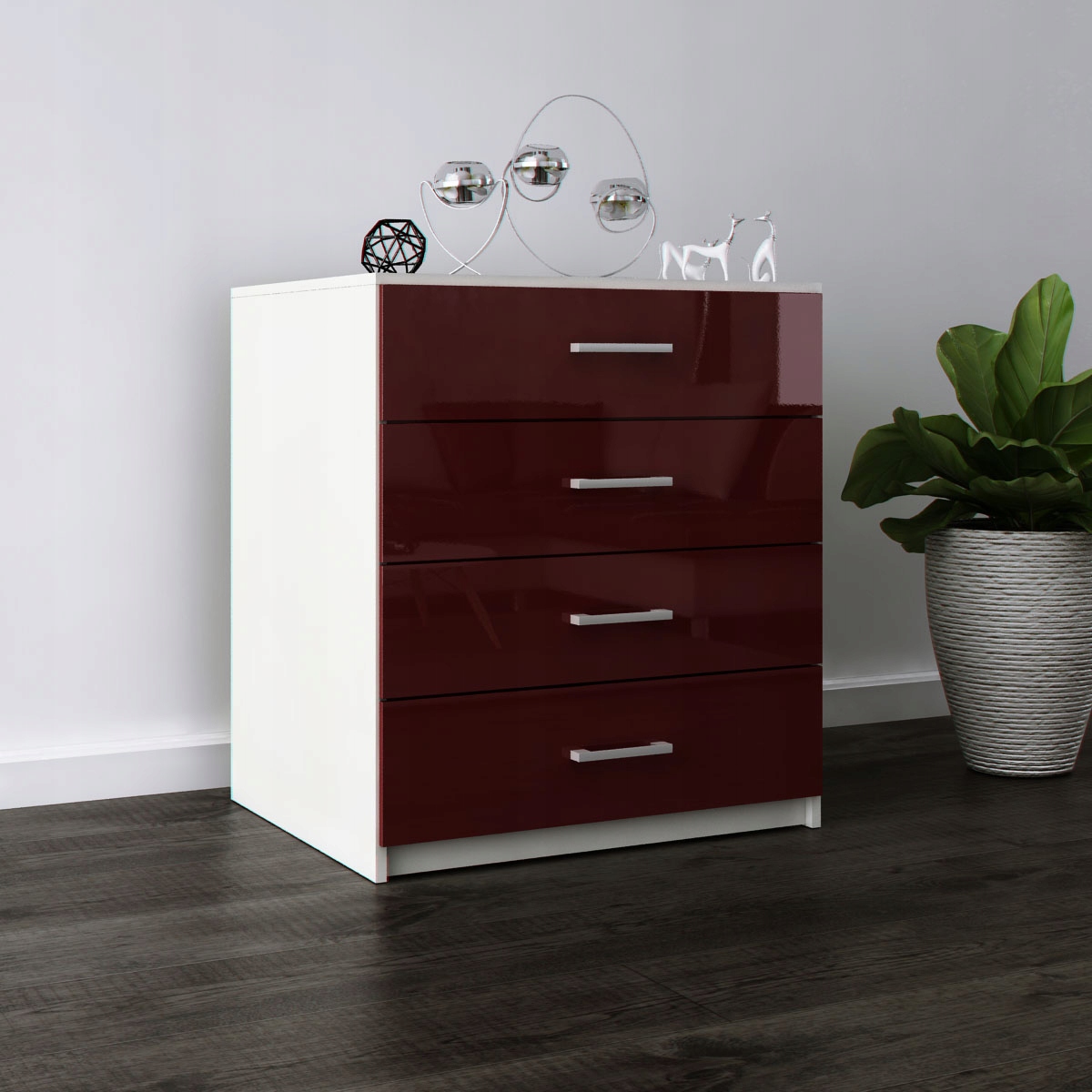 Komoda Lana wnętrze szuflad