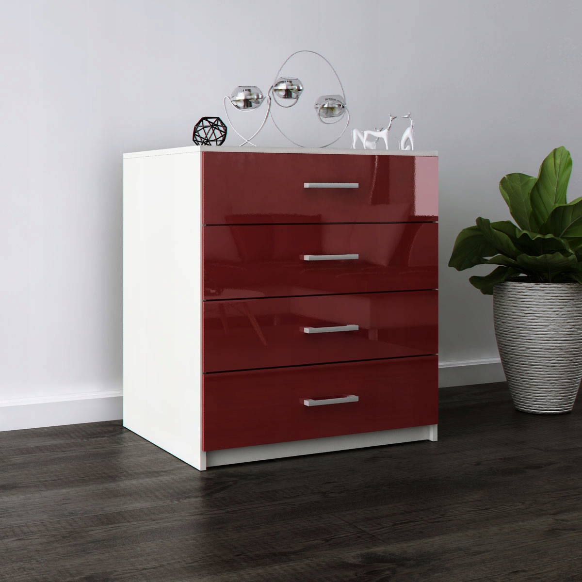 Komoda Lana widok szuflad