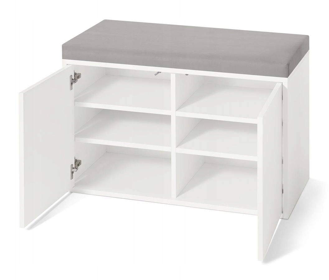 Czarna szafka z otwieraniem Tip-On