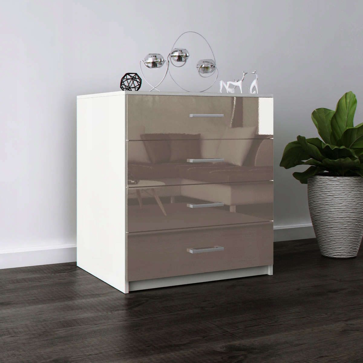 Komoda Lana widok szuflad