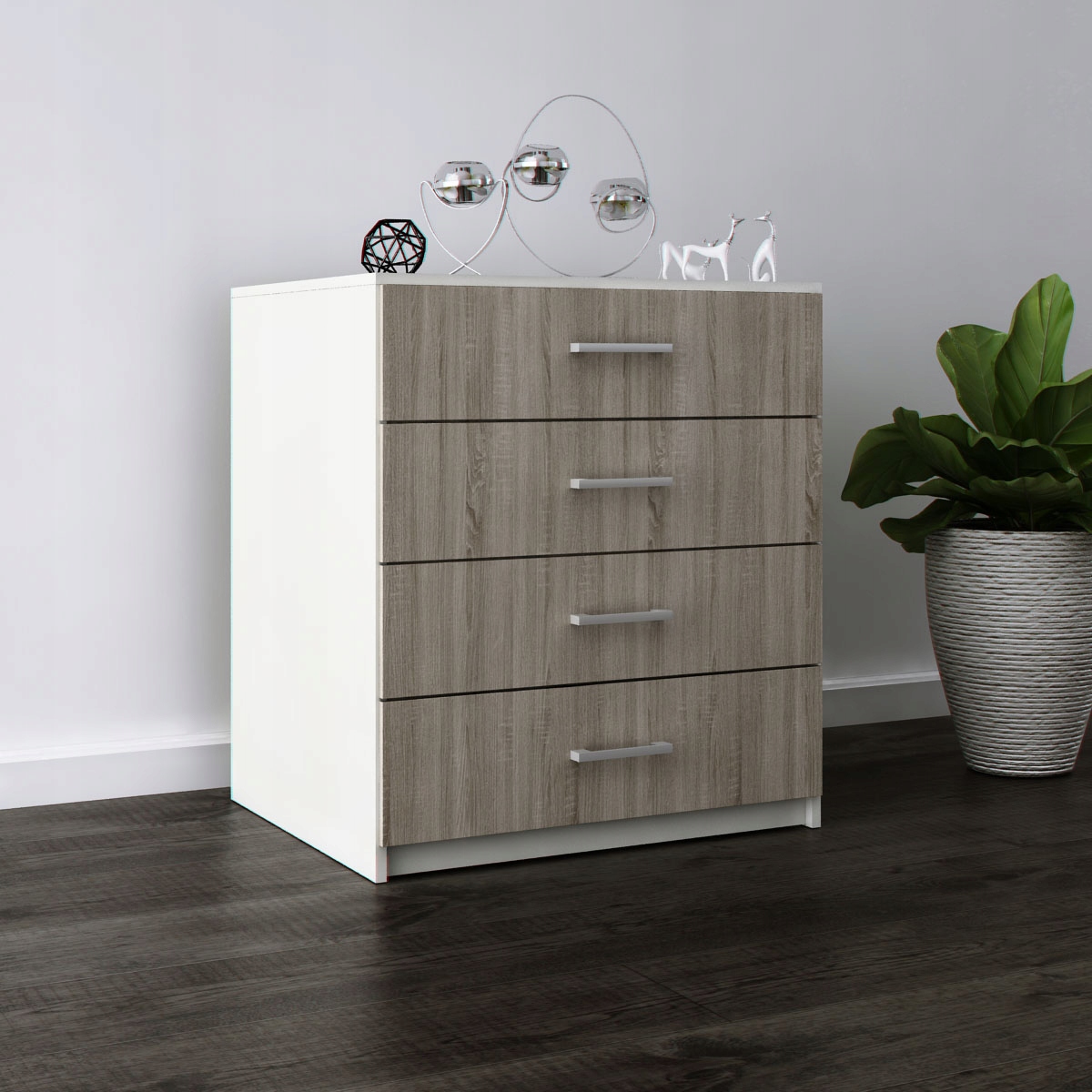 Komoda Lana układ szuflad