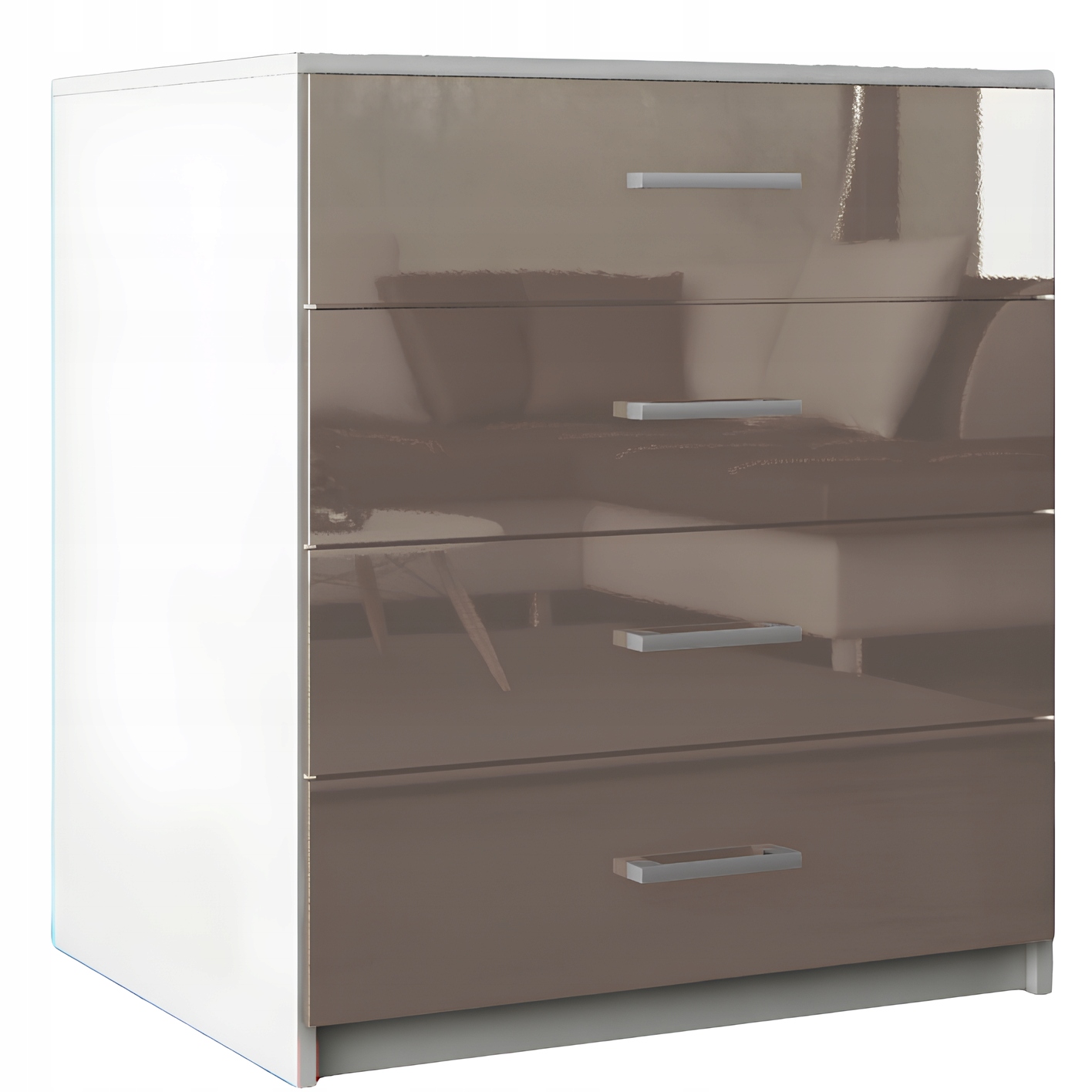 Komoda Lana Cappuccino Połysk