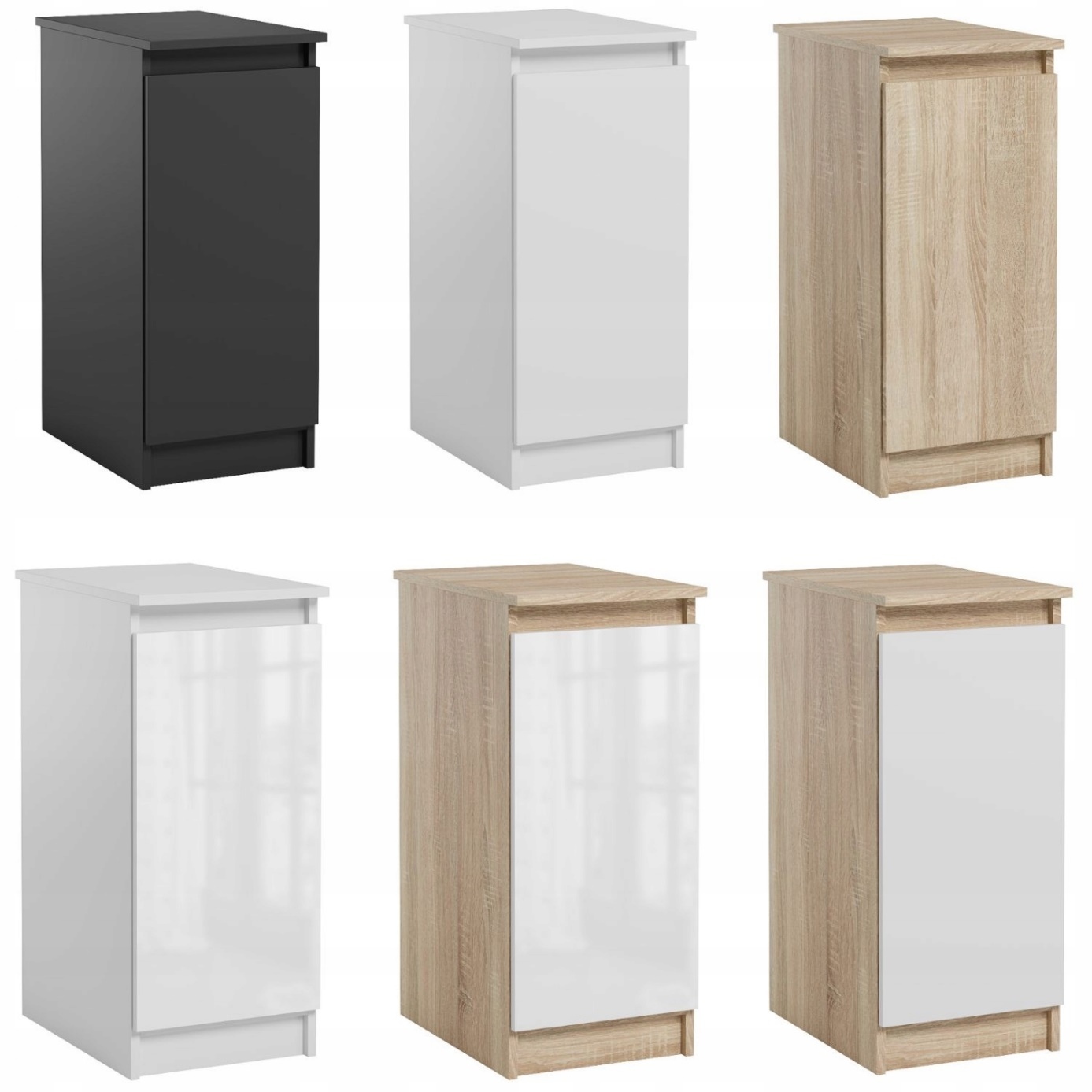 Szafka Na Dokumenty Kontener Dostawka Drzwi Dąb Sonoma