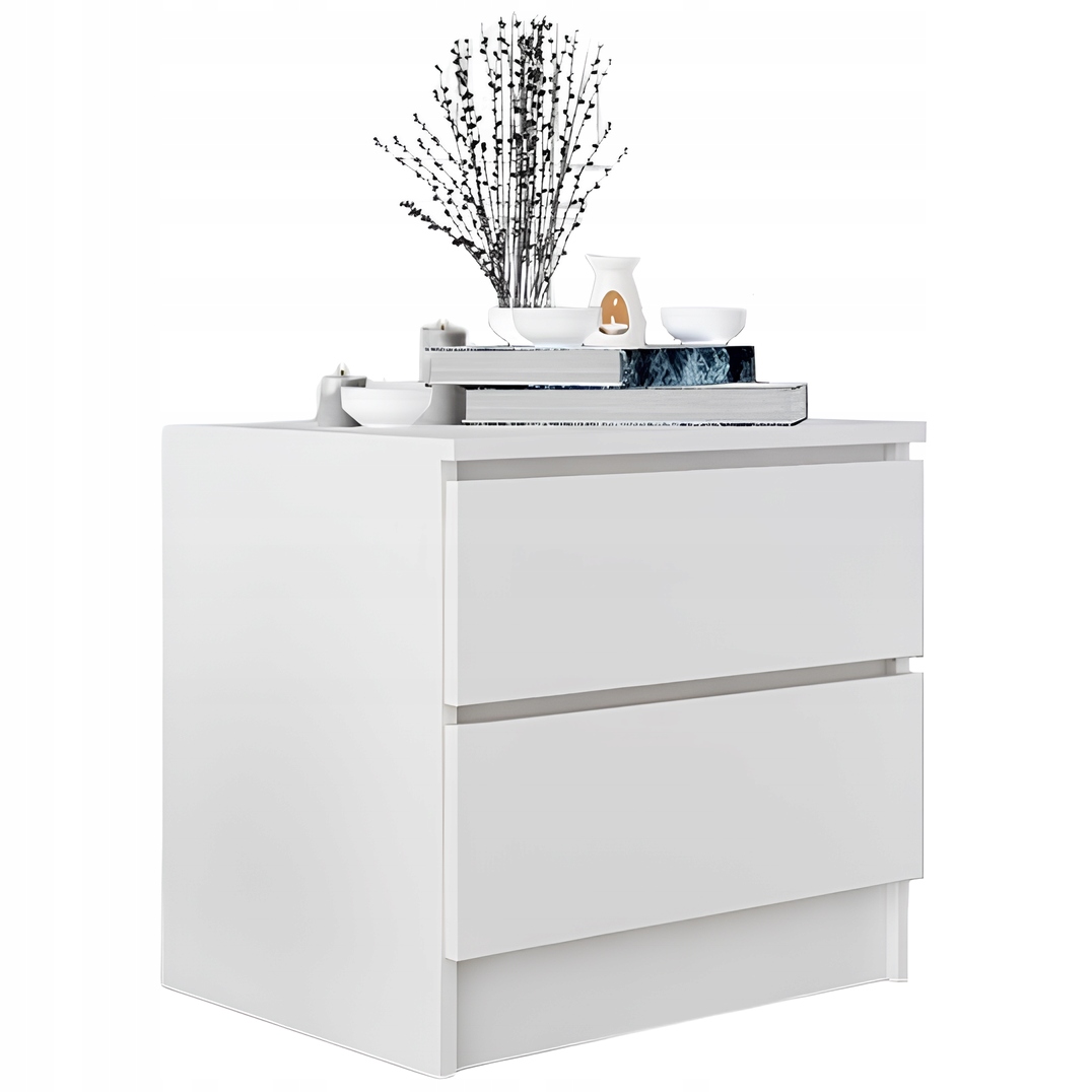 Szafka nocna Zoe - biały mat MDF
