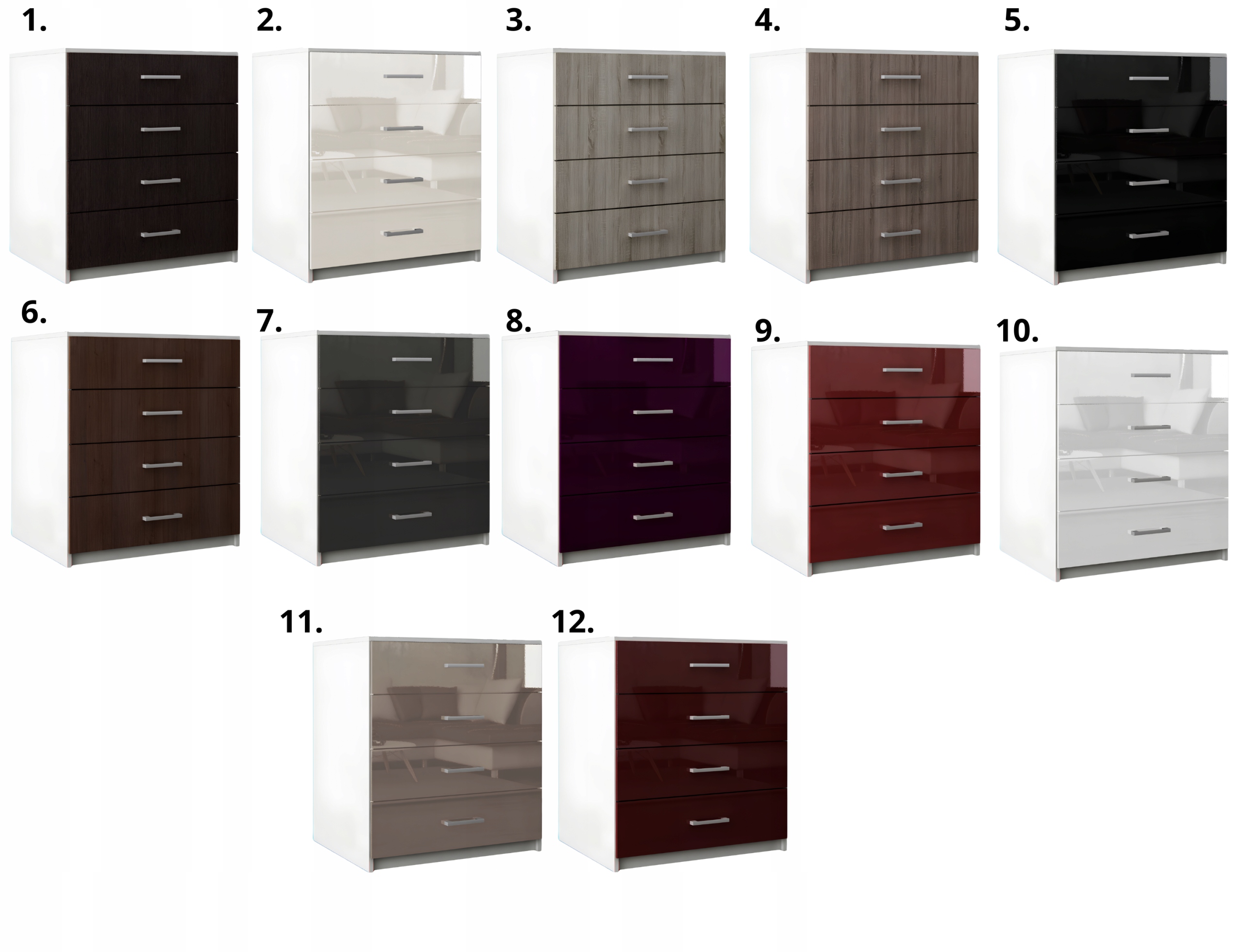 Komoda Lana wnętrze