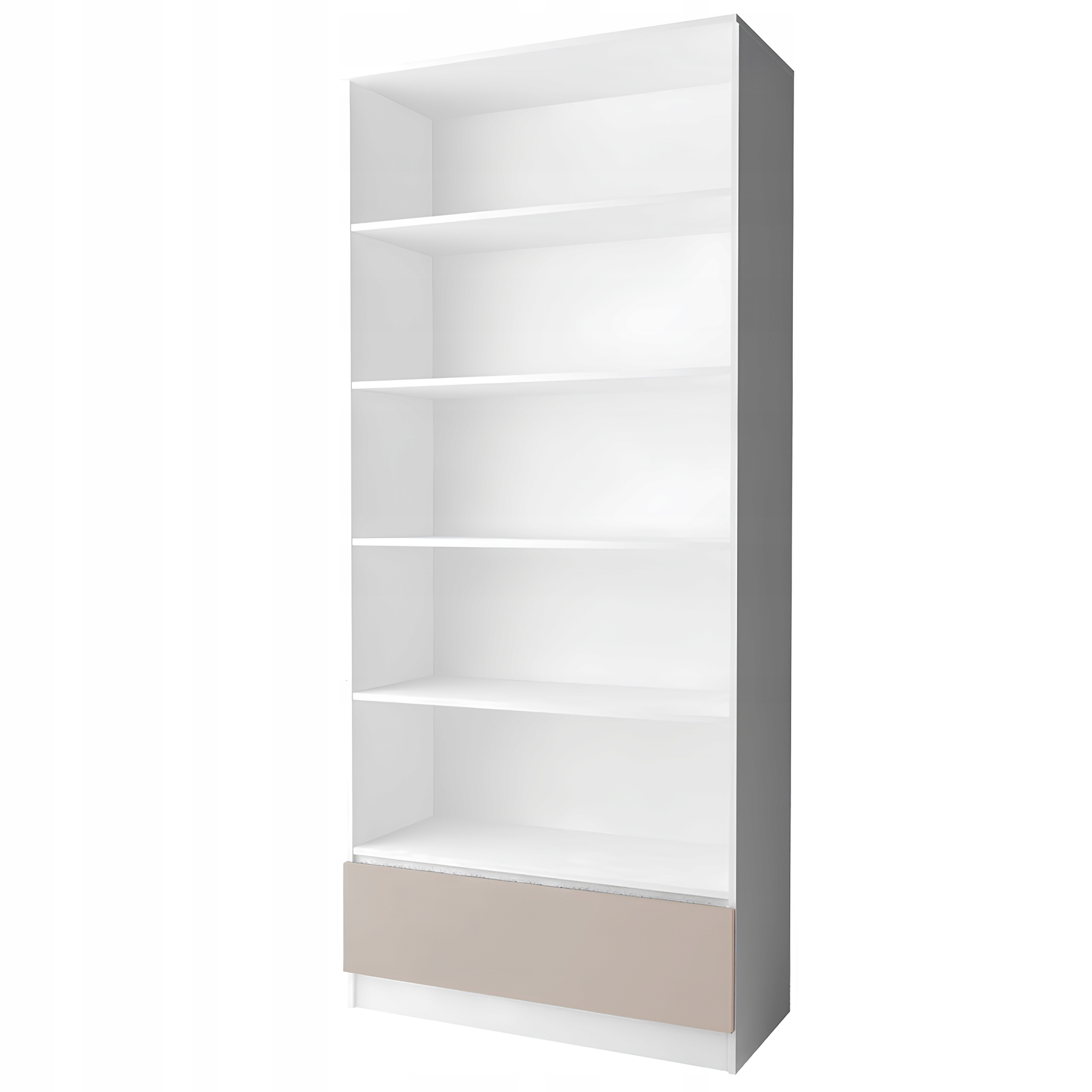 Regał Zoe 90 biały połysk nowoczesny