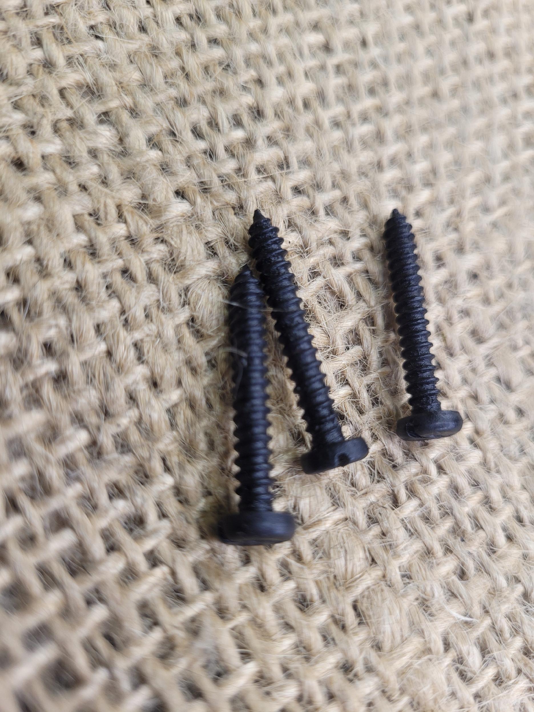 Rustykalny wkręt do drewna. 10 sztuk walcowy 4x 25 mm