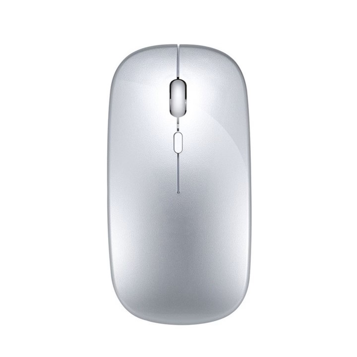 VU-TEK 199 Mouse Wireless Dual mode Bluetooth + WIFI Reincarcabil - Silver Luminous 8 Mouse Wireless Dual mode