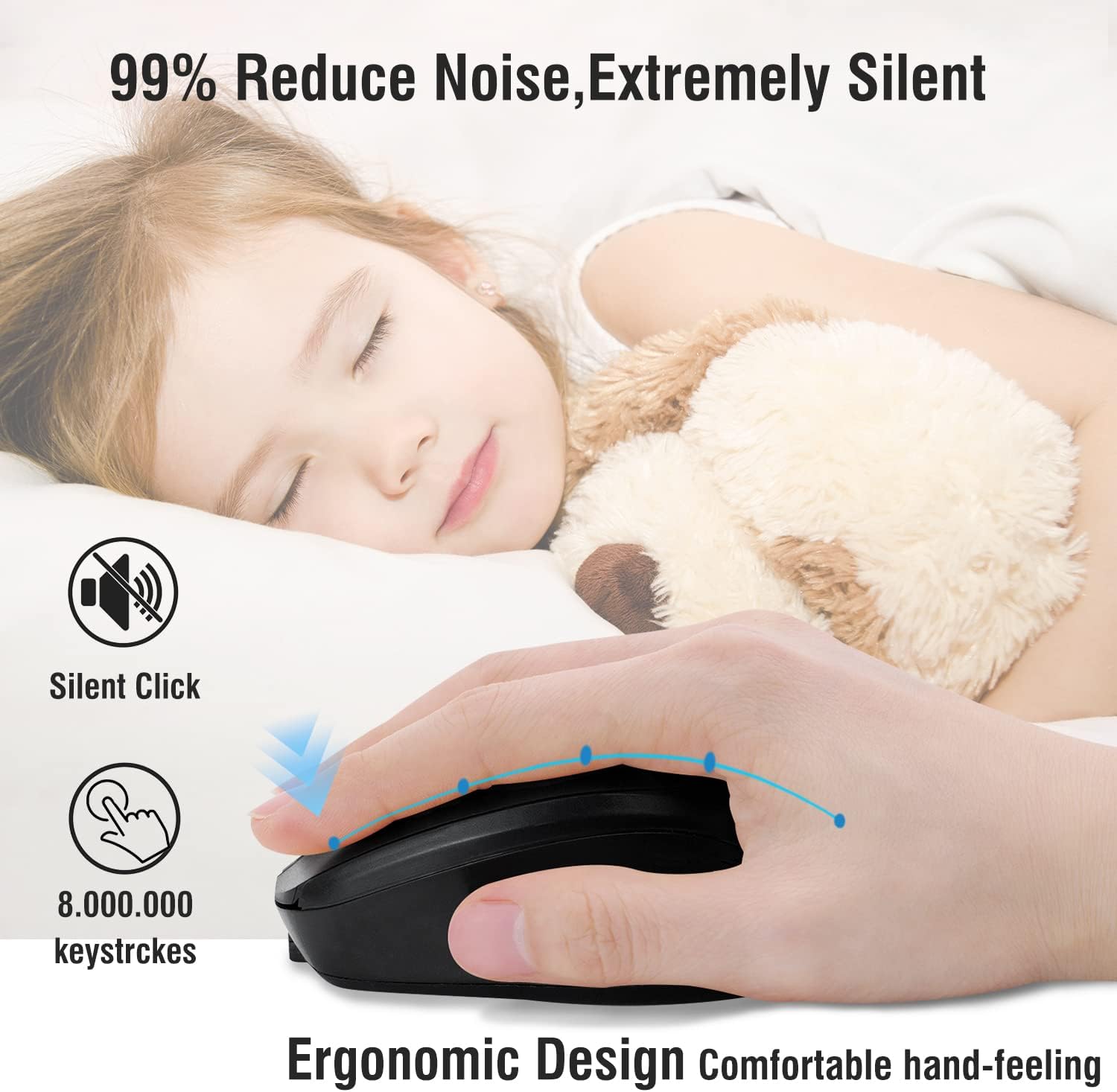 mouse wireless reincarcabil