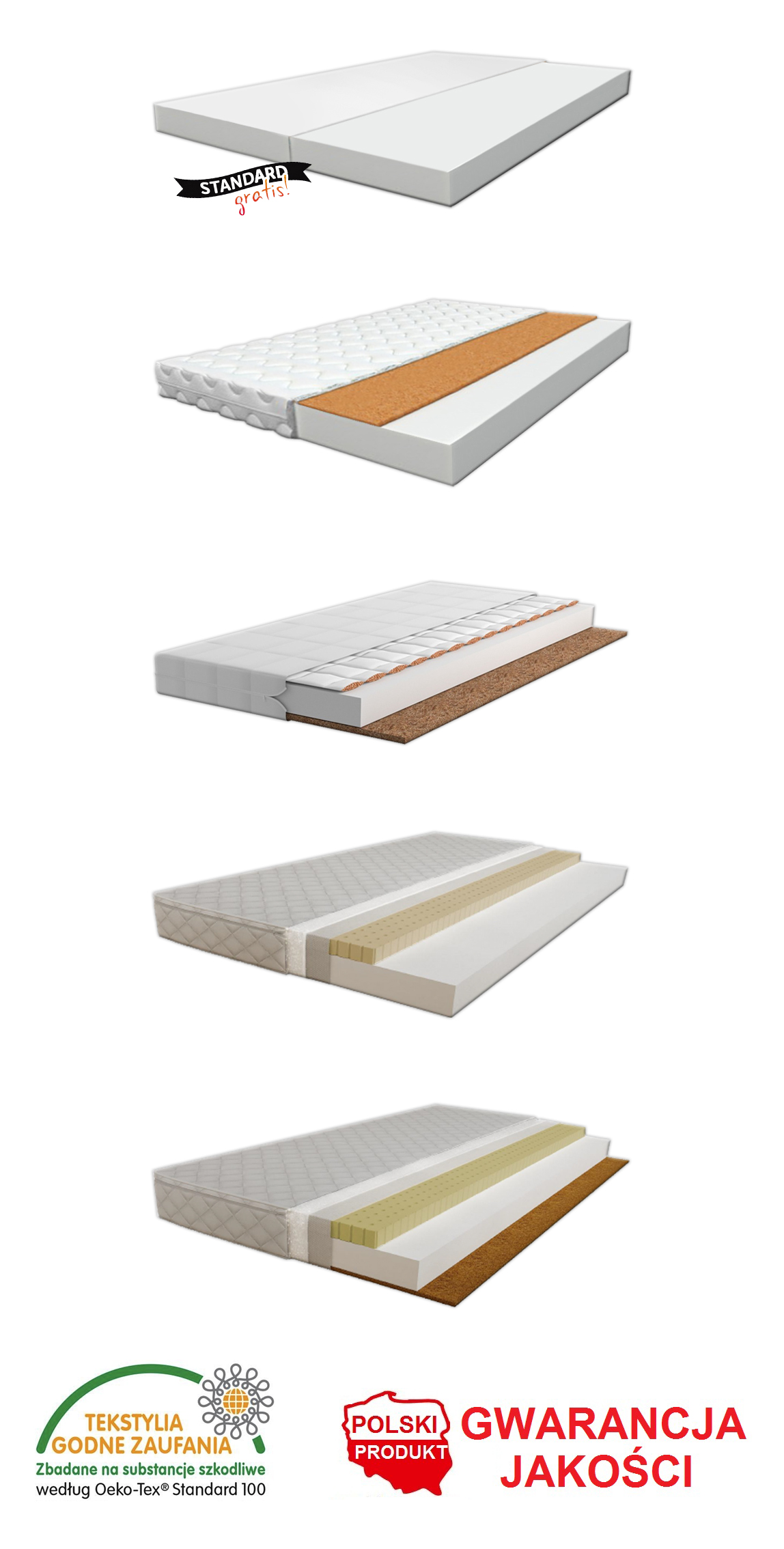 Bezpieczne łóżko dziecięce Smile 180x80 - wykończenie