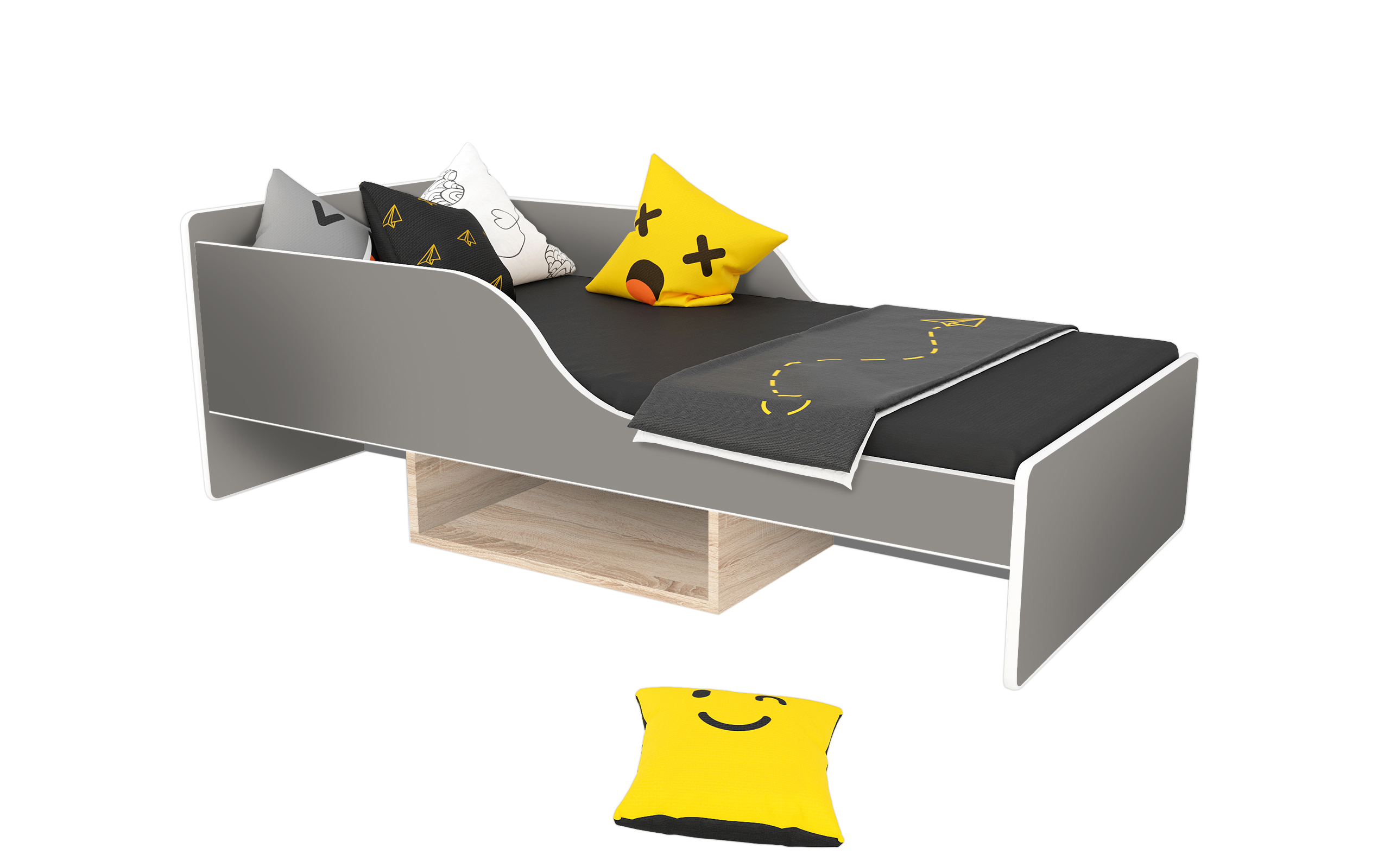 Detal łóżka Smile