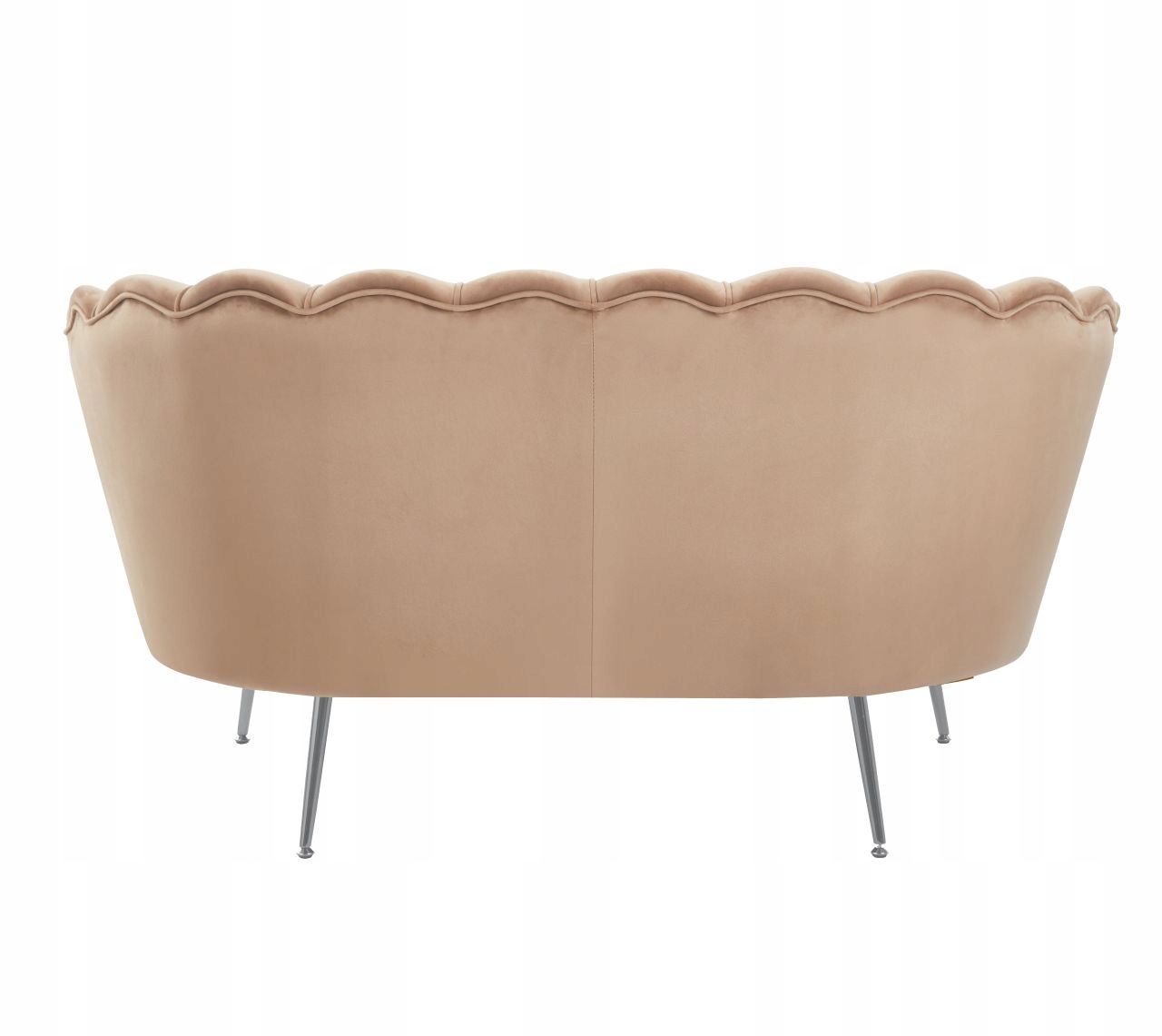 Welururowa sofa Cappuccino Furnitex - nogi