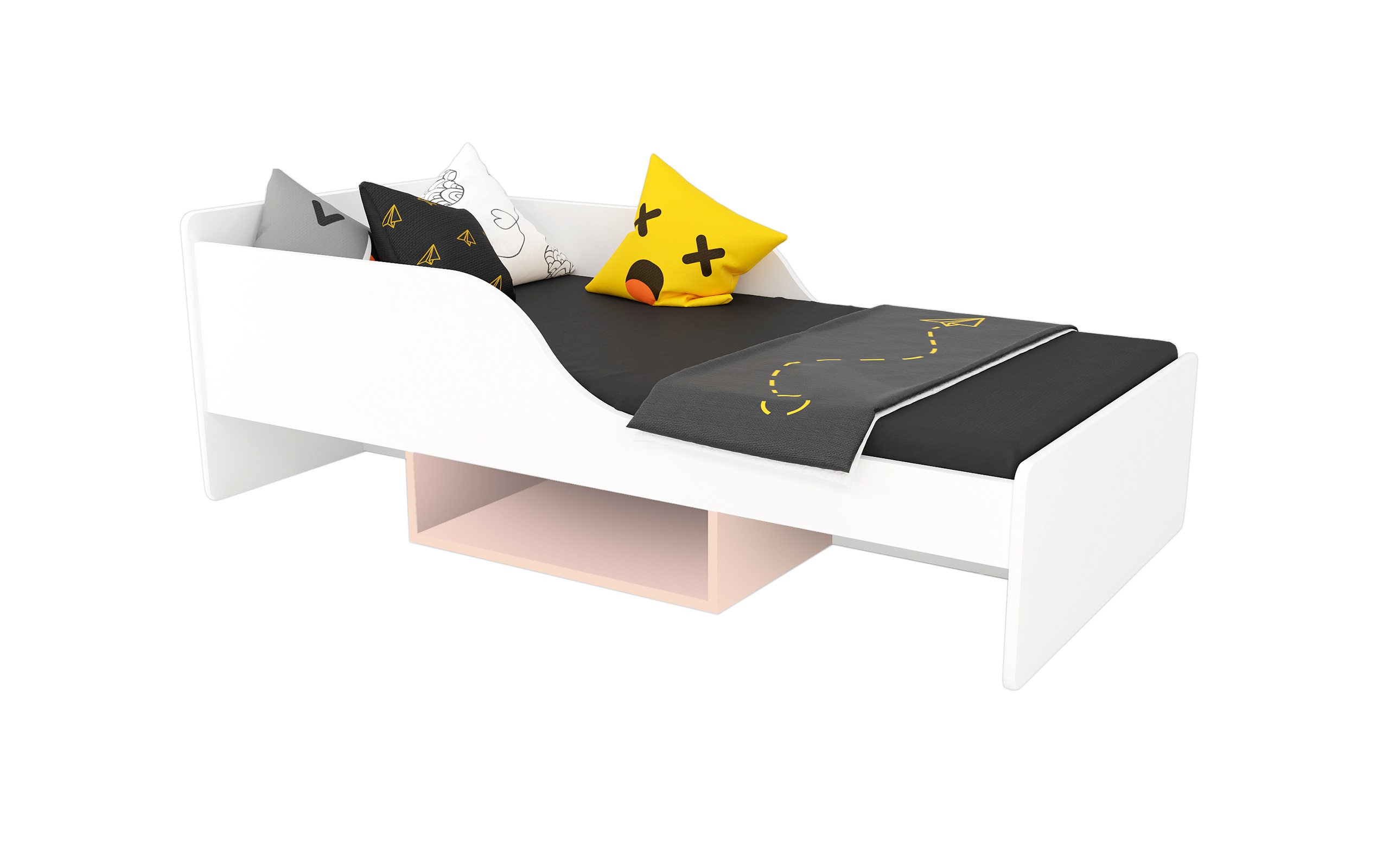 Łóżko Dziecięce Smile 160x70 - widok bok