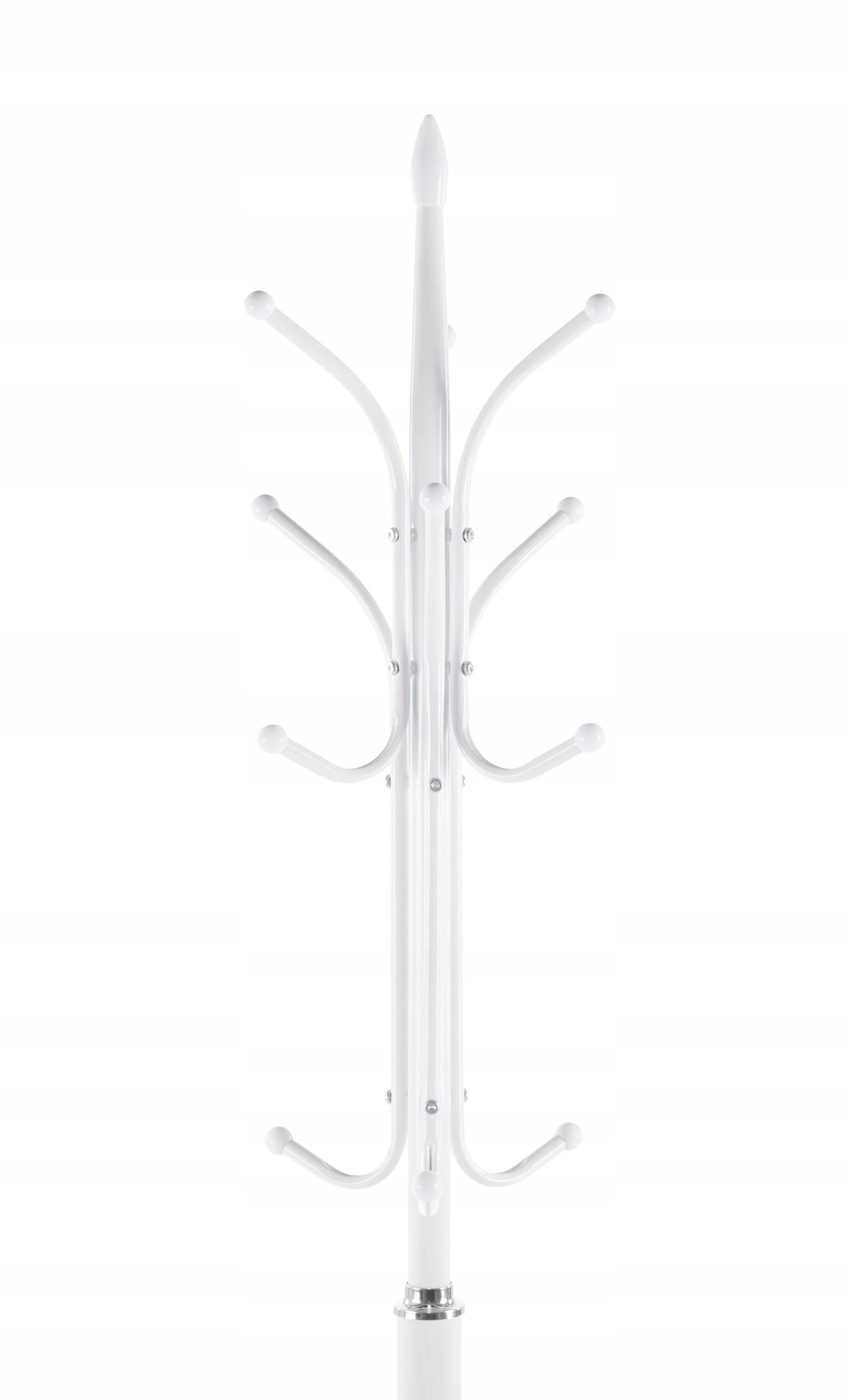 Wieszak stojący biały — zdjęcie 3