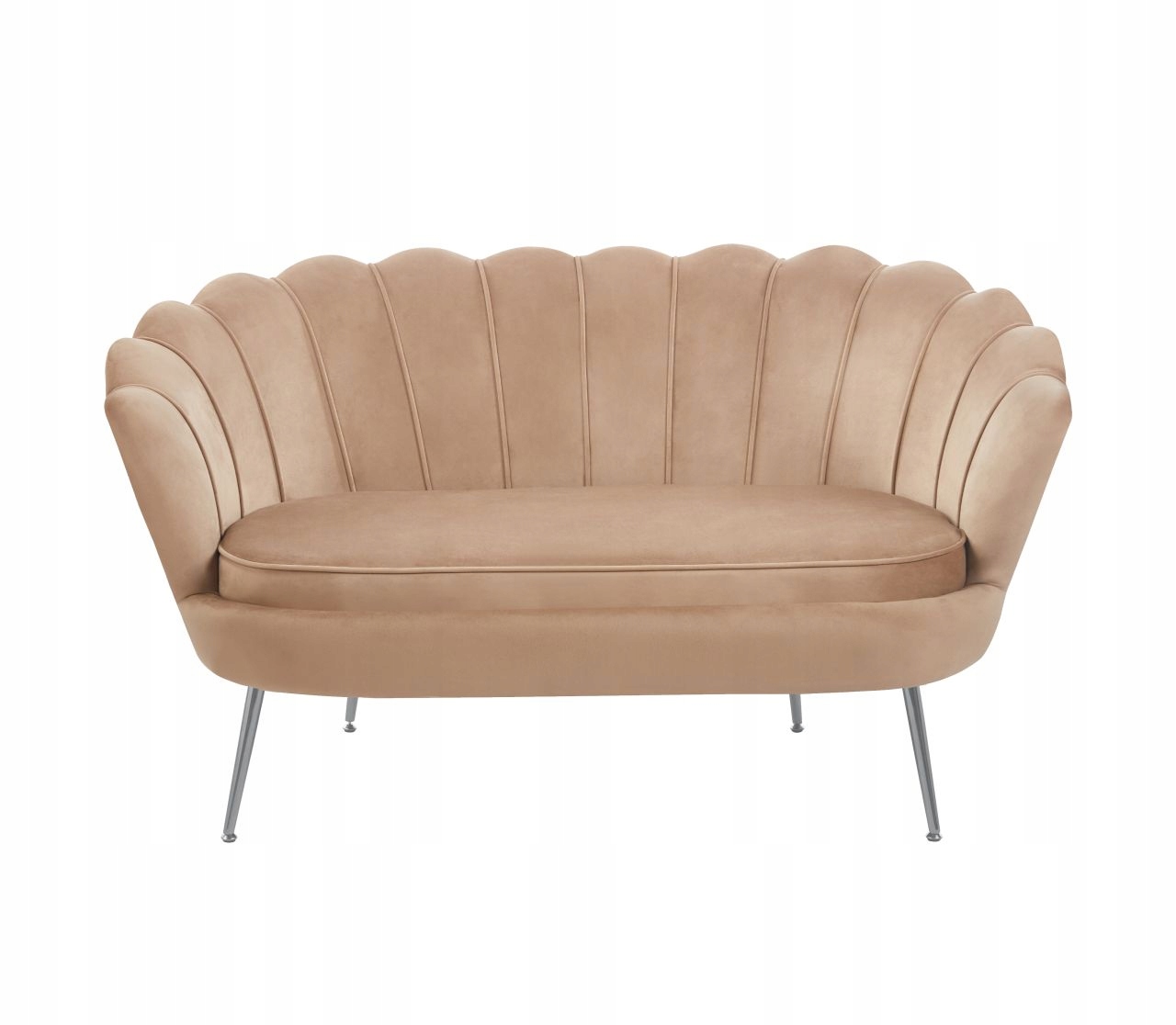 Welururowa sofa Cappuccino Furnitex - detal