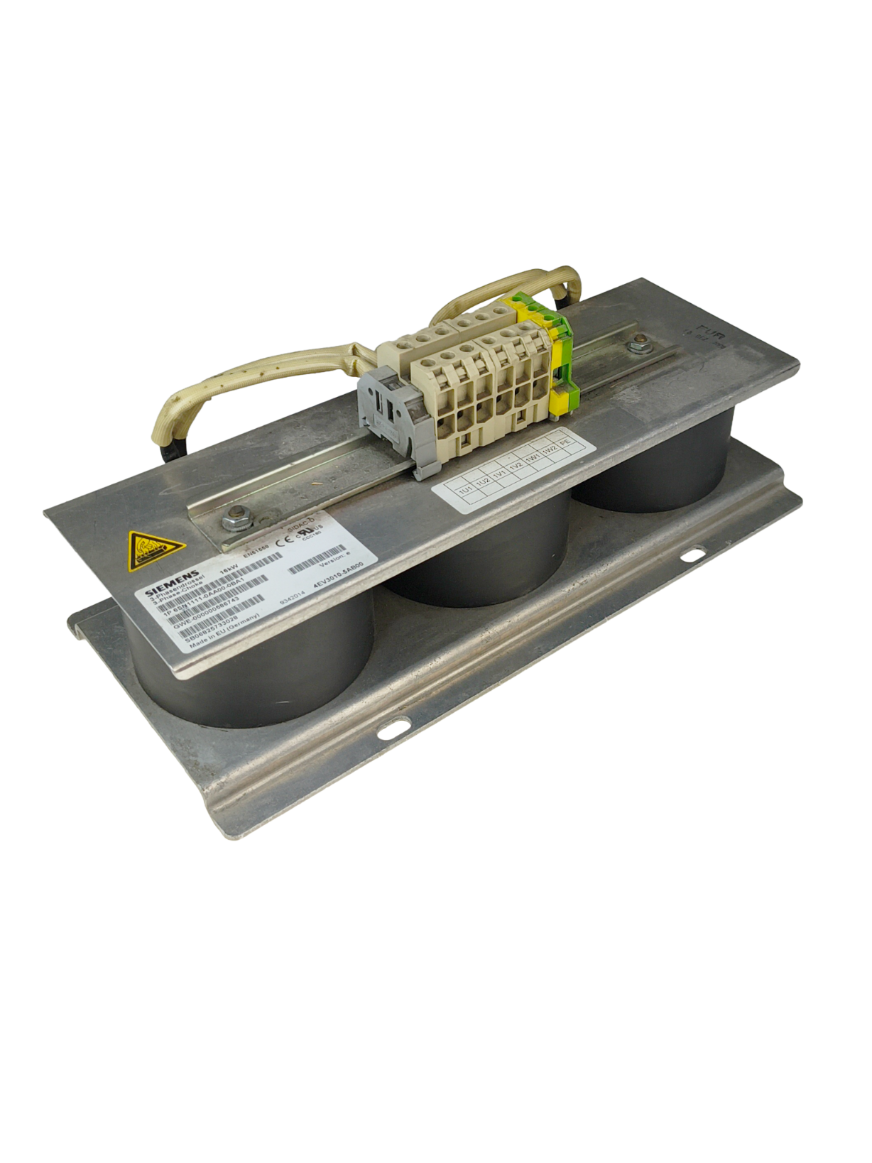Siemens 6SN1111-0AA00-0BA1 ***SPARE PART*** SIMODRIVE 611 HF REACTOR 16 KW, UL — Sterowniki PLC