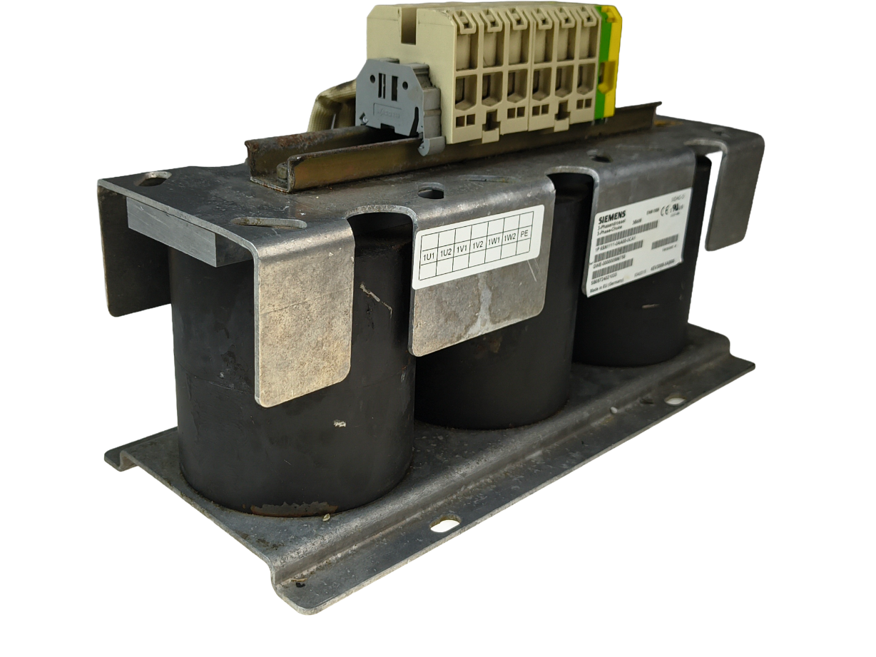 Siemens 6SN1111-0AA00-0CA1 ***SPARE PART*** SIMODRIVE 611 HF REACTOR, 36 KW, UL — Trasformatori industriali e convertitori