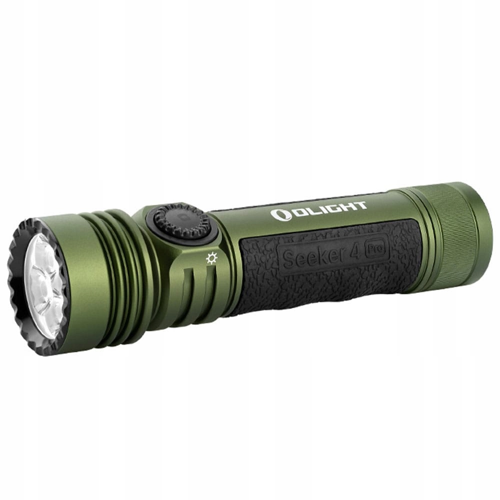 Lanterna Olight Seeker 4 Pro 4600 lumeni, verde OD, 133x35mm, cu