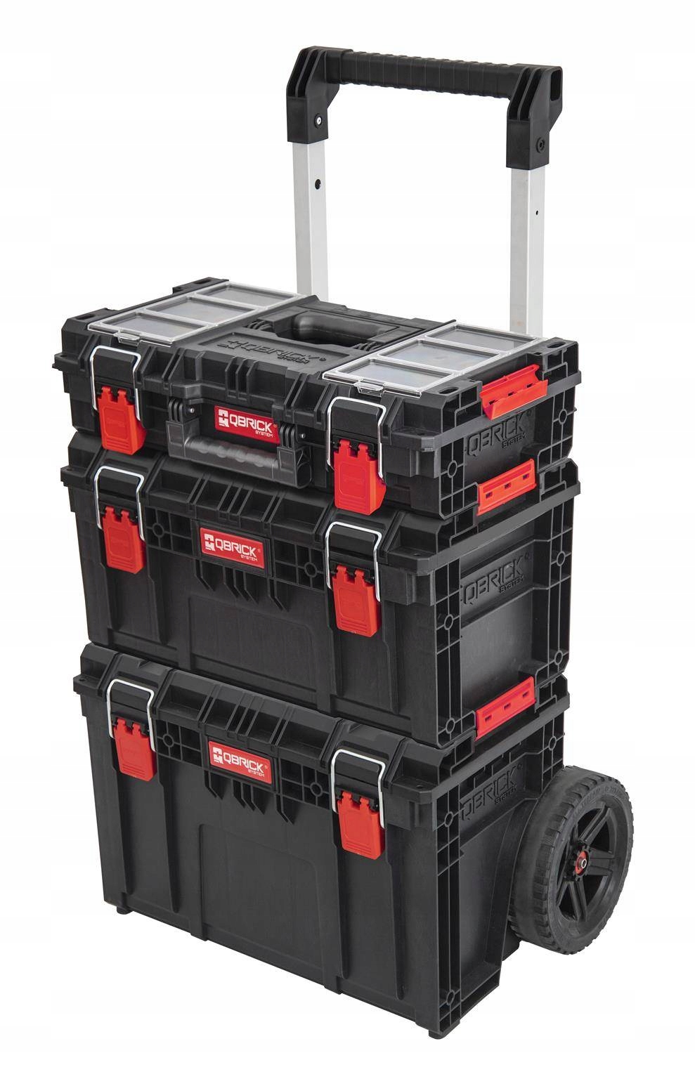 Set Qbrick System PRIME 1, cutie unelte, capacitate 76L, rezistent
