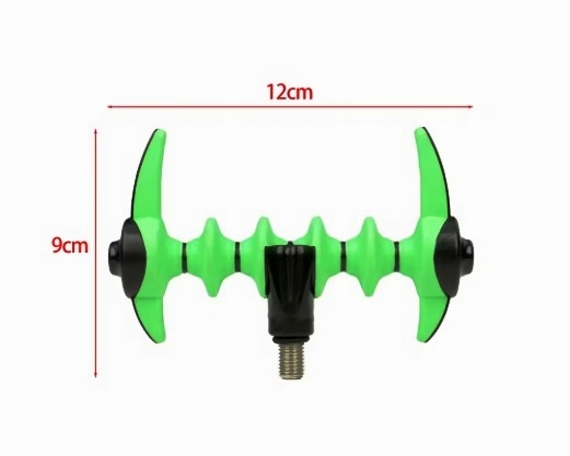 GRZEBIEŃ WĘDKARSKI METHOD FEEDER ROTATING SIDE MULTI ROD REST 5GNIAZD 12cm