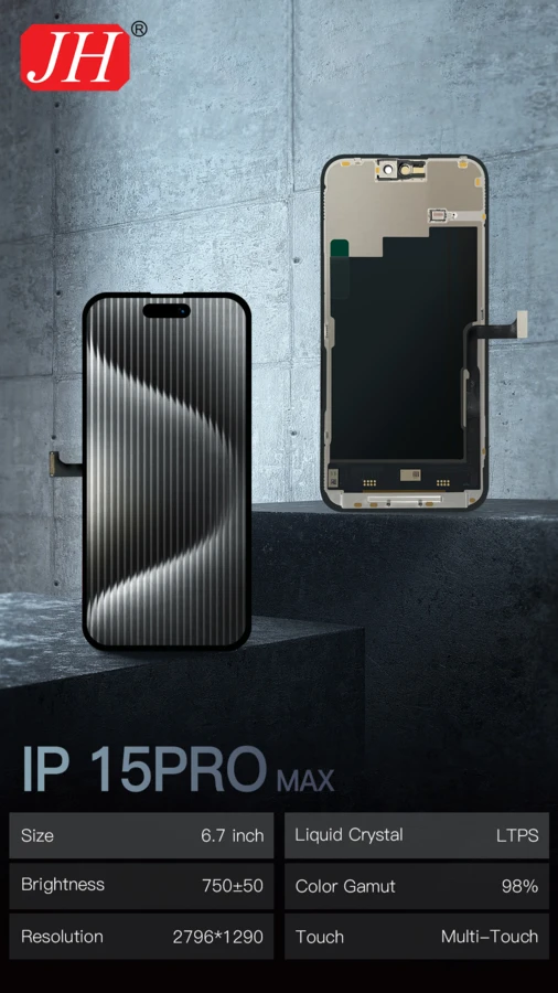 JH 15 PRO MAX FHD Incell removable IC