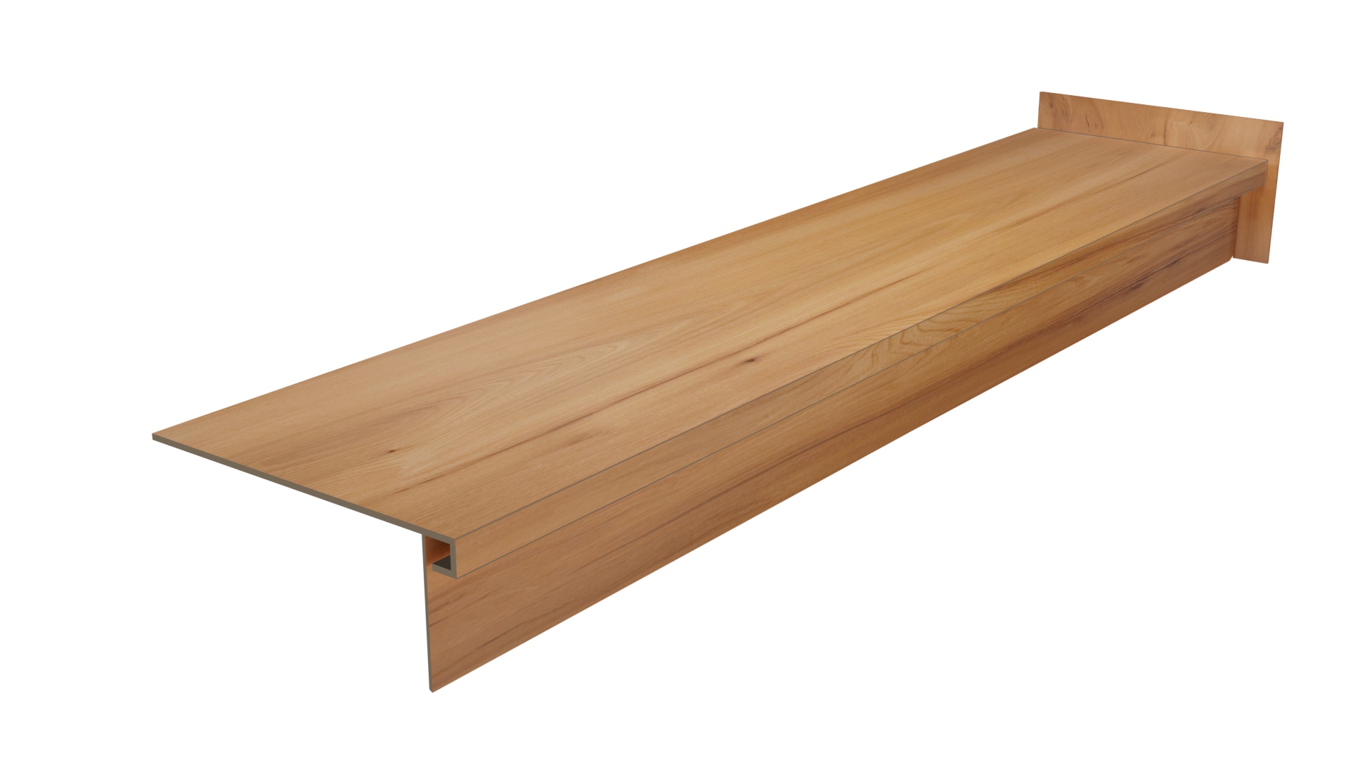 STOPNICA GRESOWA DREWNO ZŁOTY DĄB | STOPIEŃ Z NOSKIEM |GRES SCHODOWY 120x30