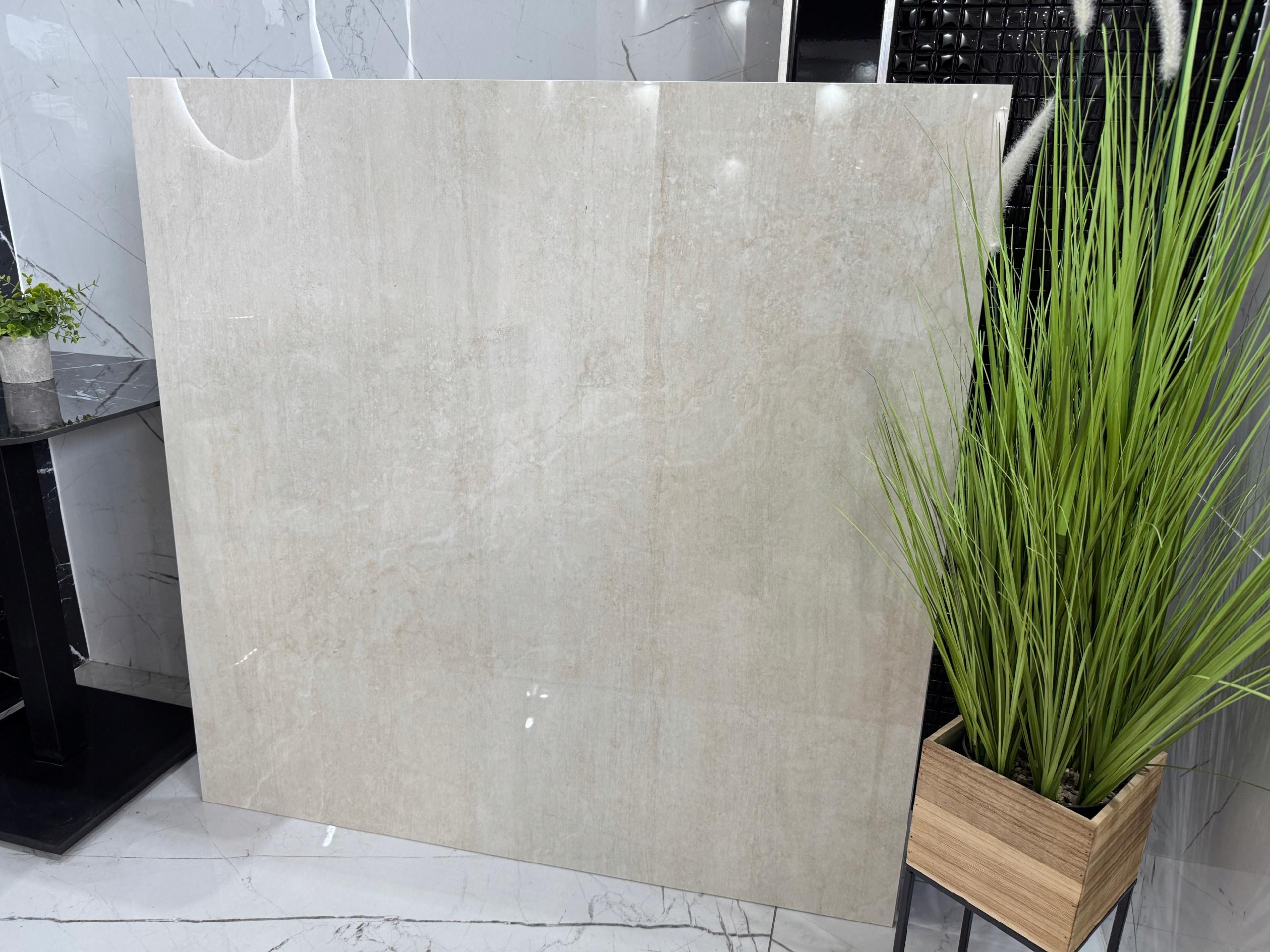 Płytka polerowana, gres beżowy 120x120 -luksusowy połysk! - 49,90 zł/m²