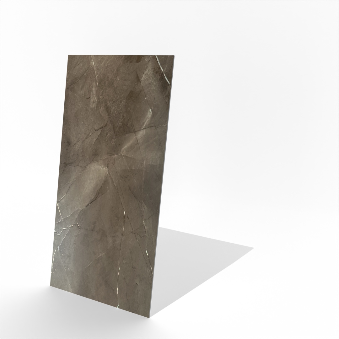 Płytka gresowa 120x60 brązowy marmur carving,elegancki gres wielkoformatowy