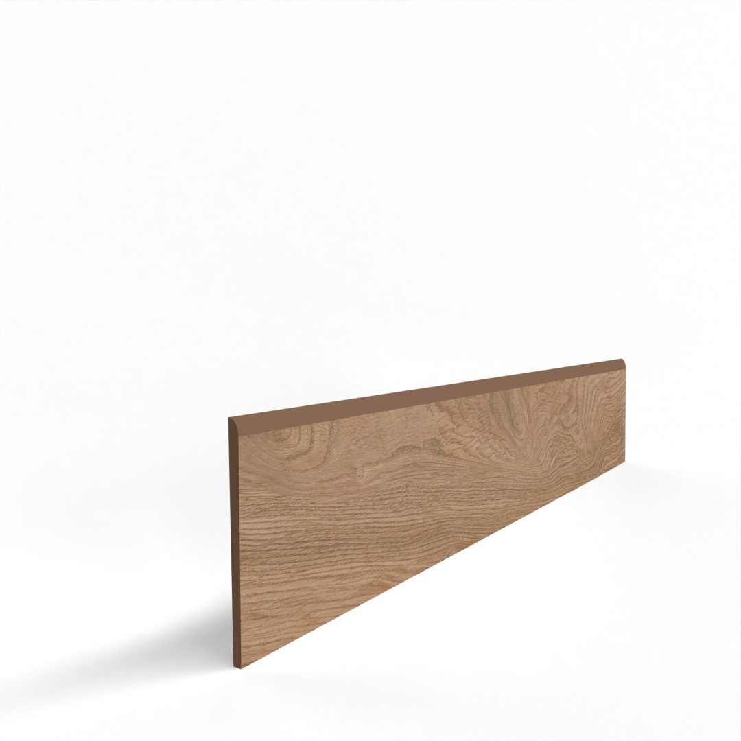 Cokół gres drewnopodobny dąb ZŁOTY 60 cm listwa przypodłogowa