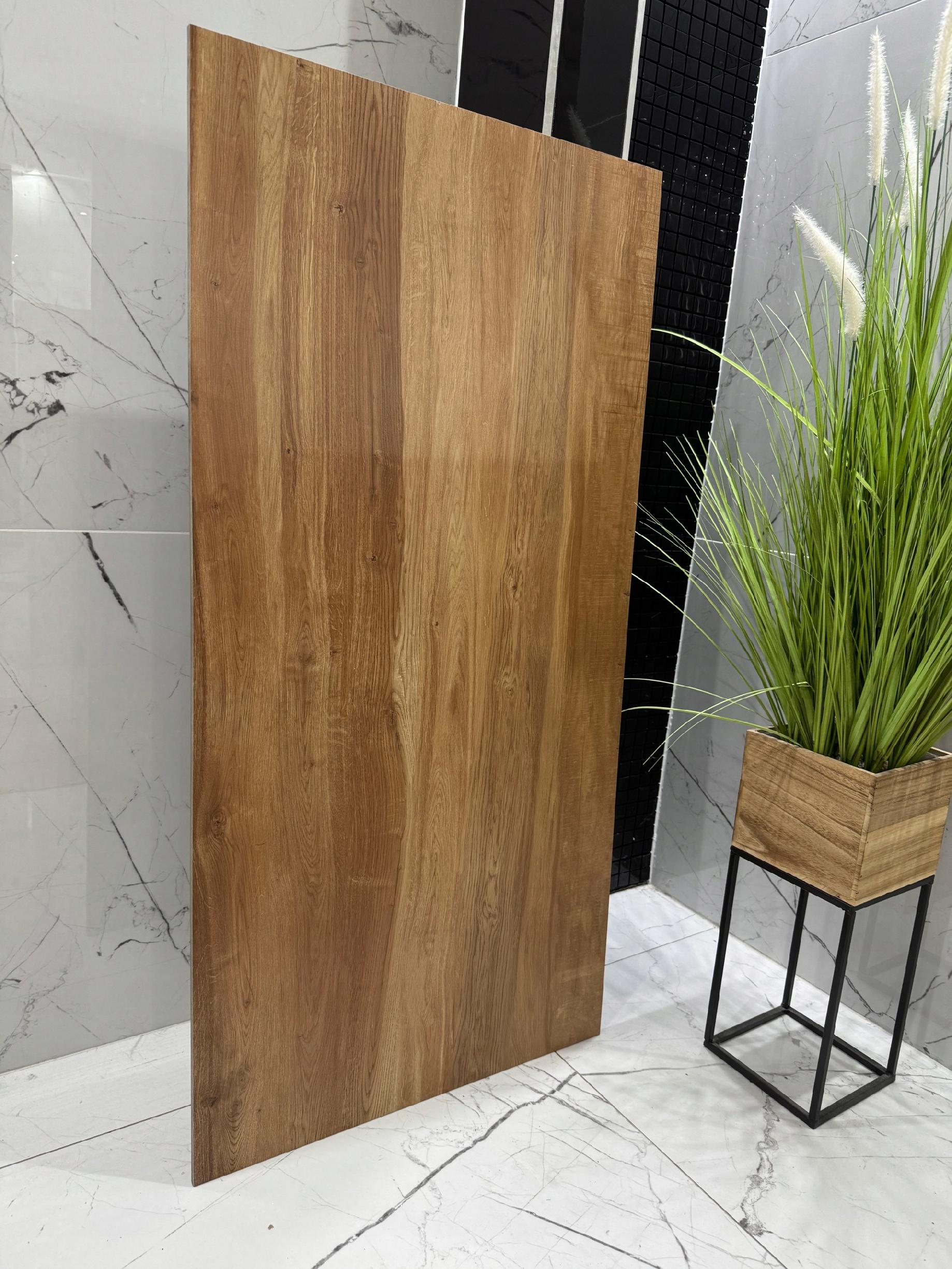 Płytka gresowa drewnopodobna 120×60 PÓŁMAT,duży format, naturalny dąb gat.I