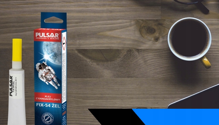 KLEJ CYJANOAKRYLOWY ŻEL PULSAR FIX-54 20g