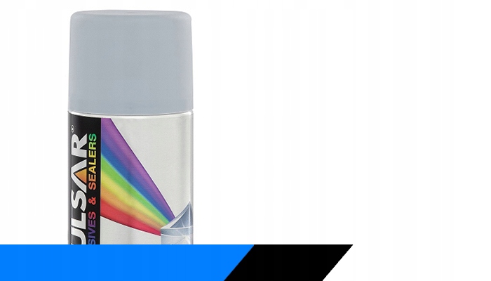FARBA SPRAY SZARY JASNY MAT PULSAR 400 ml EMALIA PODKŁAD