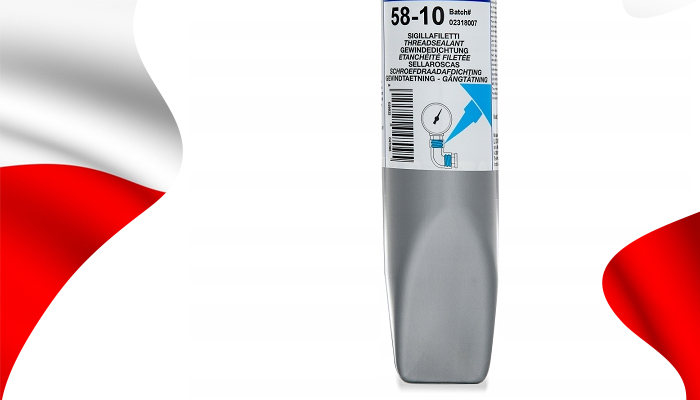 KLEJ DO GWINTÓW USZCZELNIACZ LOXEAL 58-10 ODPORNY NA GLIKOL 250 ml