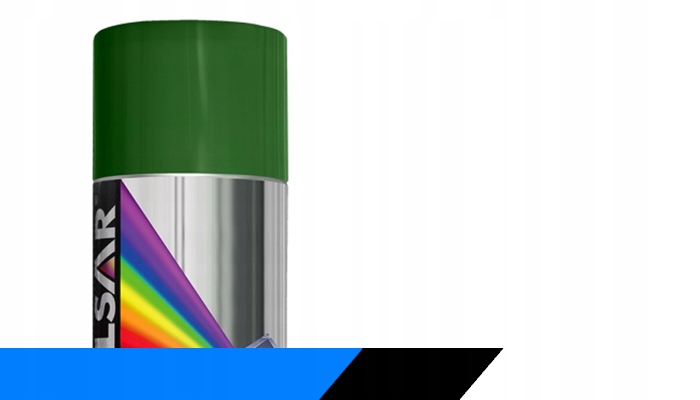 LAKIER ZIELONY POŁYSK PULSAR SPRAY RAL 6002 400 ml