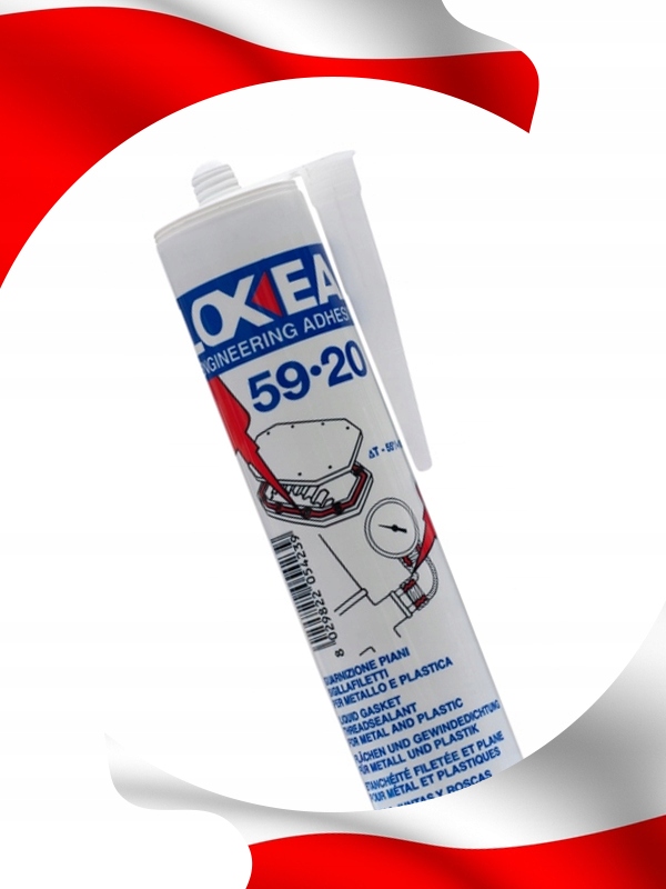 SILIKON USZCZELKA SILIKONOWA LOXEAL 59-20 NEUTRALNA BEZBARWNA 310 ml