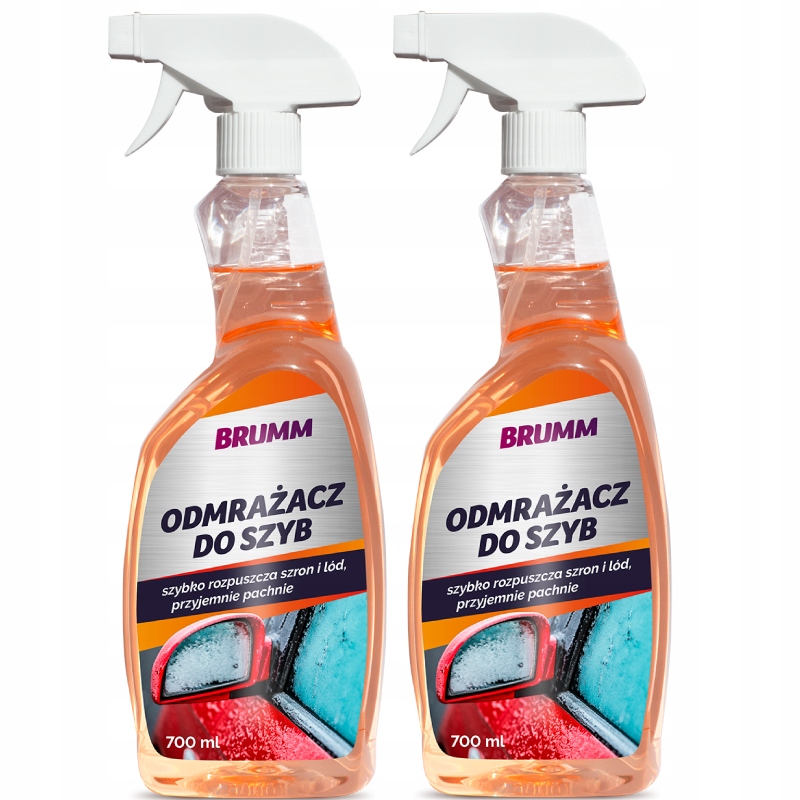 ODMRAŻACZ DO SZYB MOCNY BRUMM ATOMIZER 700 ml x2