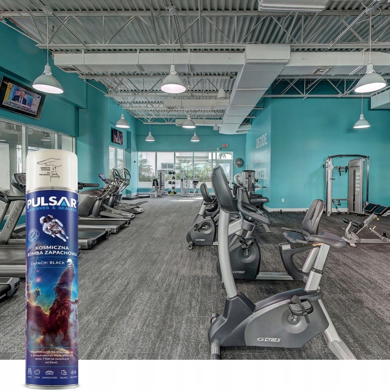 ODŚWIEŻACZ POWIETRZA SPRAY PULSAR ZAPACH DLA MĘŻCZYZNY BLACK 750 ml x10