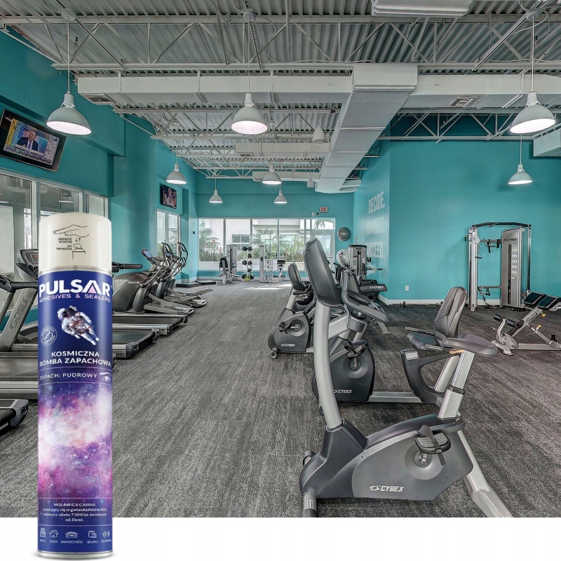 ODŚWIEŻACZ POWIETRZA SPRAY PULSAR ZAPACH DLA KOBIET PUDER 750 ml x9