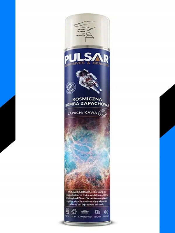 ODŚWIEŻACZ POWIETRZA SPRAY KOSMICZNA BOMBA ZAPACHOWA PULSAR KAWA 750 ml