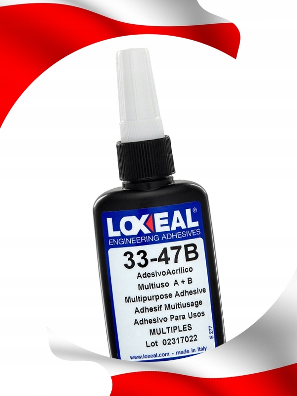 KLEJ METAKRYLOWY 33-47 LOXEAL A+B 100 ml
