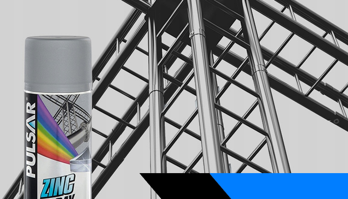 CYNK W SPRAYU PULSAR PODKŁAD ANTYKOROZYJNY OCYNK AEROZOL 400 ml