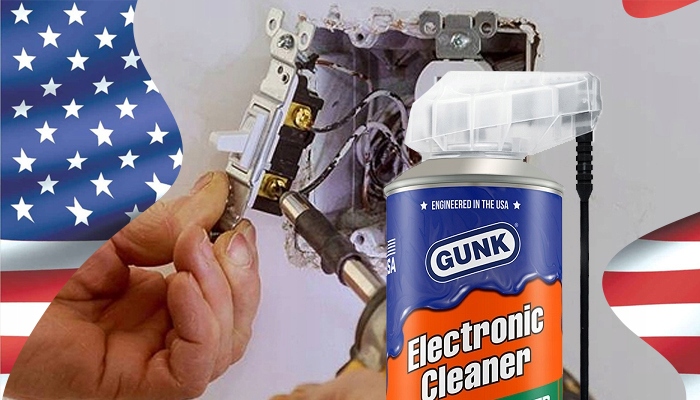 SPRAY DO CZYSZCZENIA STYKÓW ELEKTRYCZNYCH GUNK 400 ml